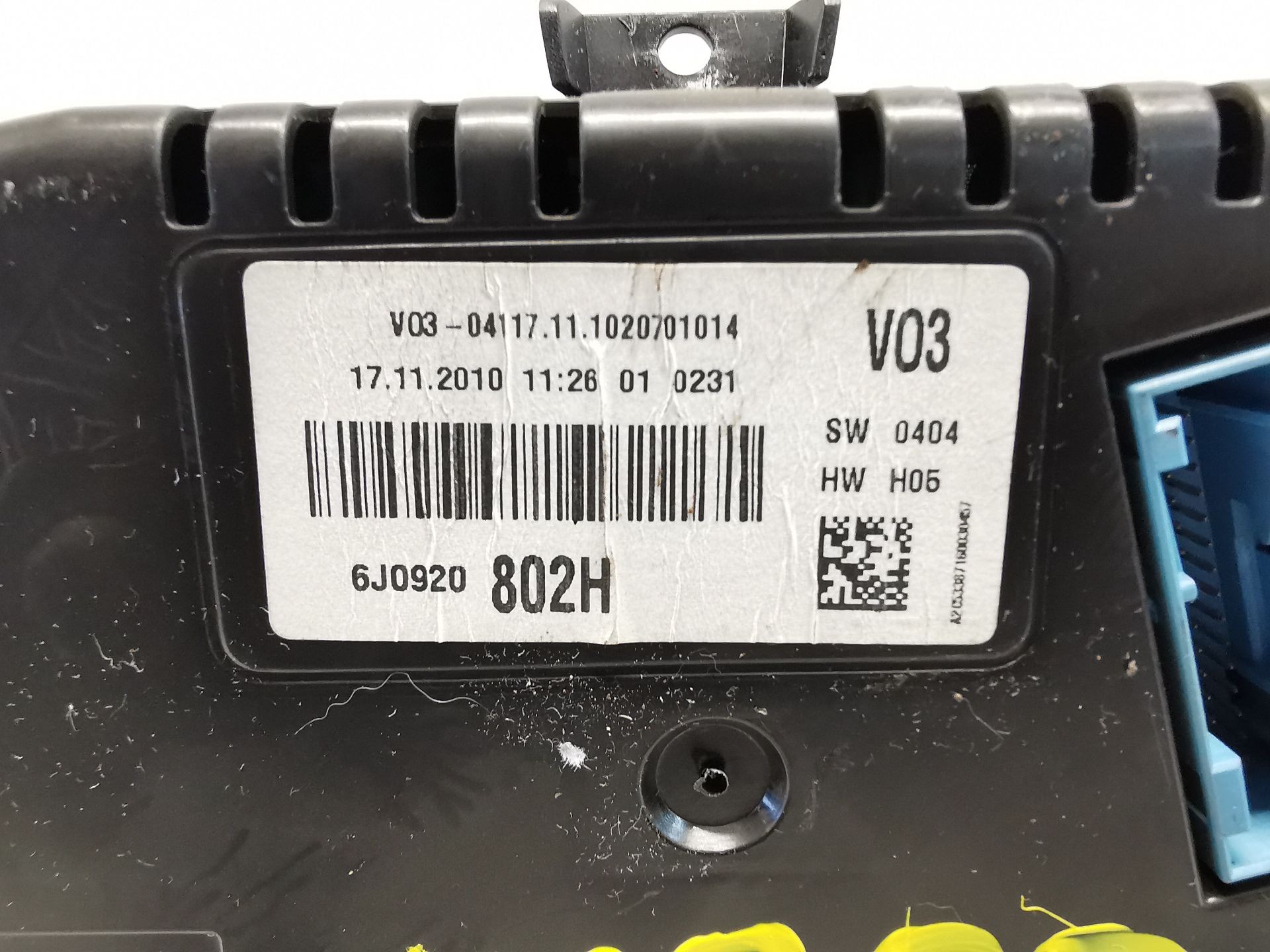 CUADRO INSTRUMENTOS SEAT IBIZA IV (6J5, 6P1) 6J0920802H / A2C53387160 6J0920802HA2C53387160 - Vista 3