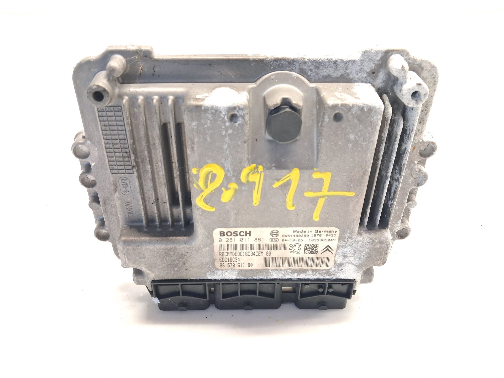 CENTRALITA MOTOR UCE CITROËN C3 I (FC_, FN_) 9657061180 / 0281011861 96570611800281011861