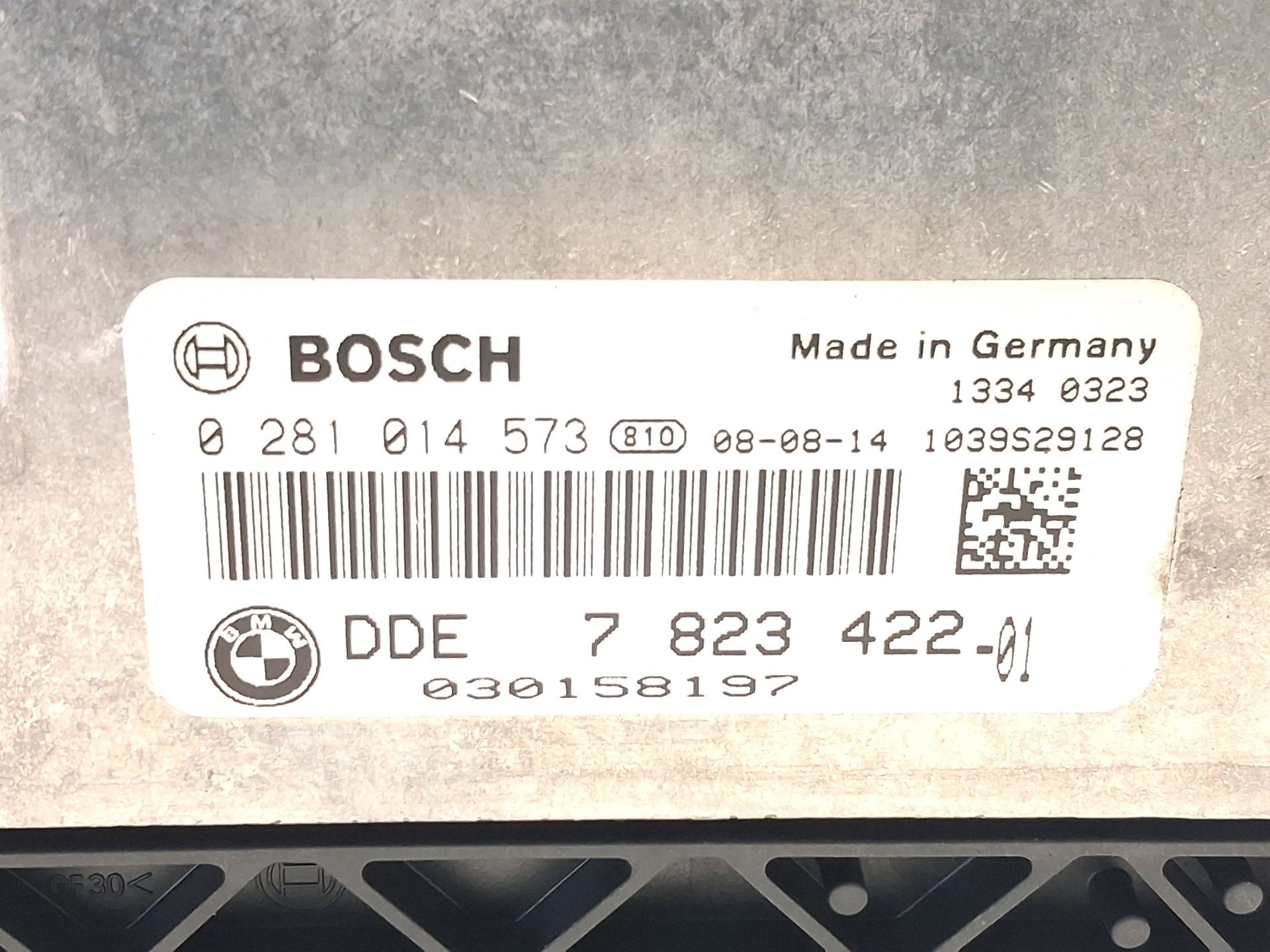 CENTRALITA MOTOR UCE BMW 1 (E87) 782342201 / 030158197 / 0281014573 7823422010301581970281014573 - Vista 2