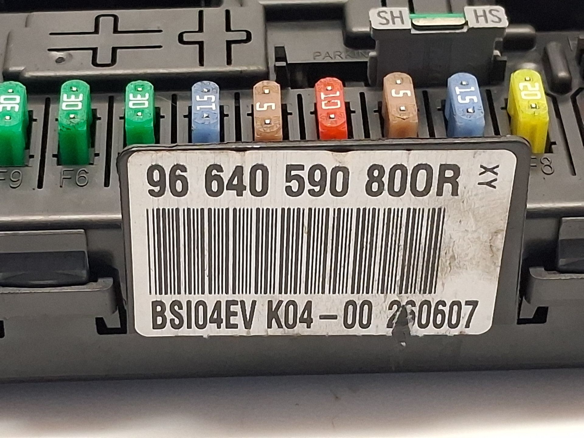 BSI CITROËN C4 GRAND PICASSO I (UA_) 96640590800R 96640590800R - Vista 3