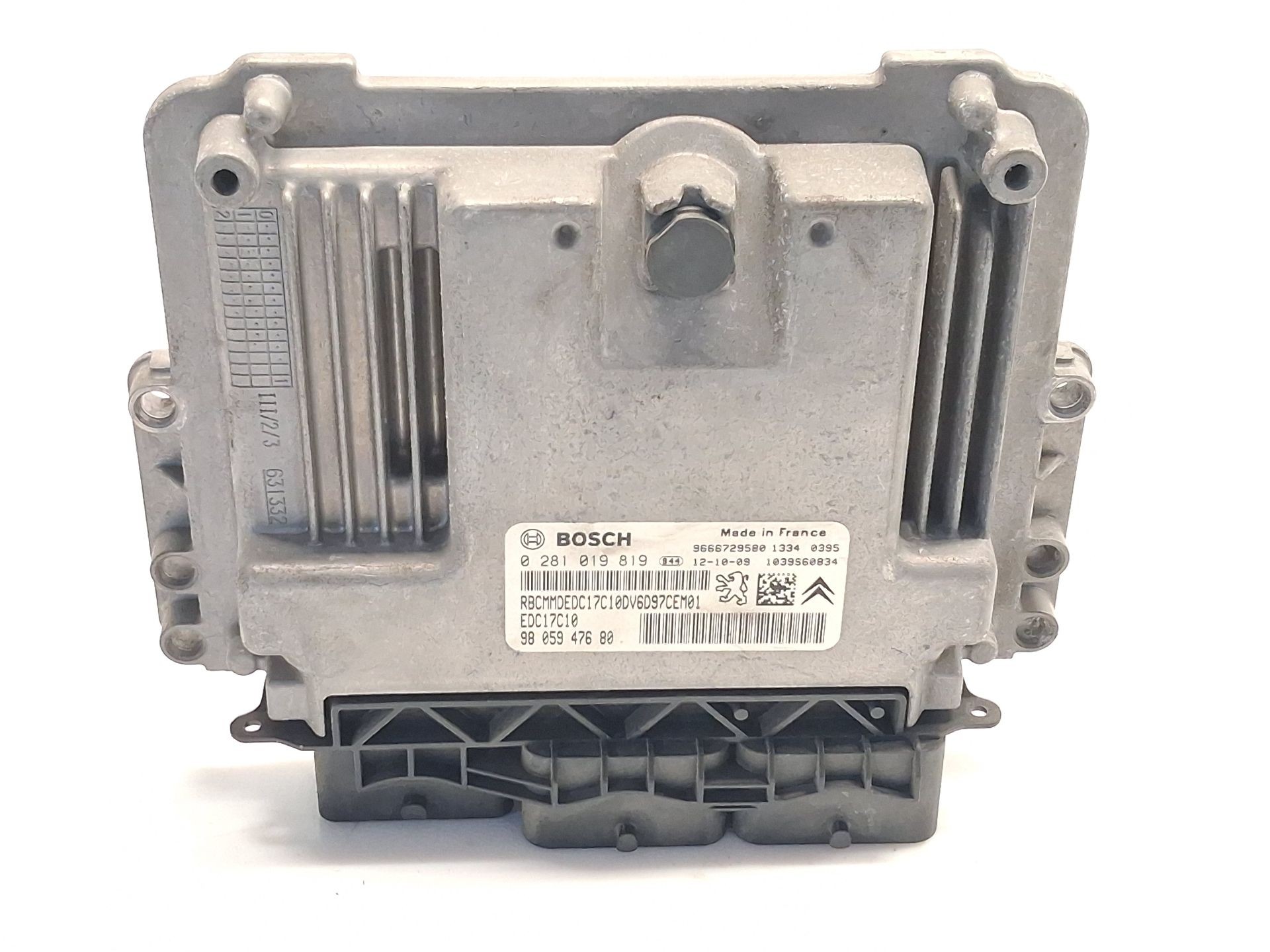 CENTRALITA MOTOR UCE CITROËN C-ELYSEE (DD_) 9805947680 / 0281019819 98059476800281019819