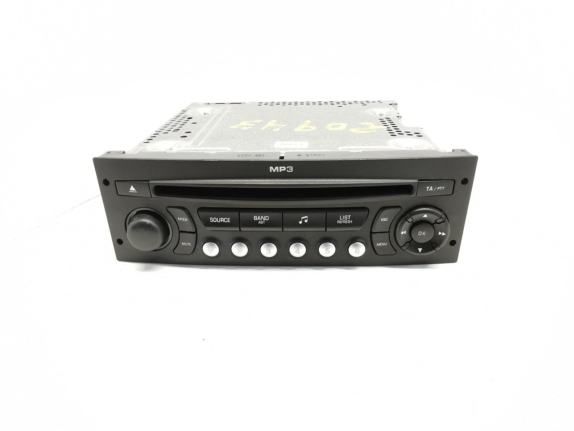 SISTEMA AUDIO / RADIO CD CITROËN C4 PICASSO I Monospace (UD_) 96646223XT / A2C53250019 96646223XTA2C53250019