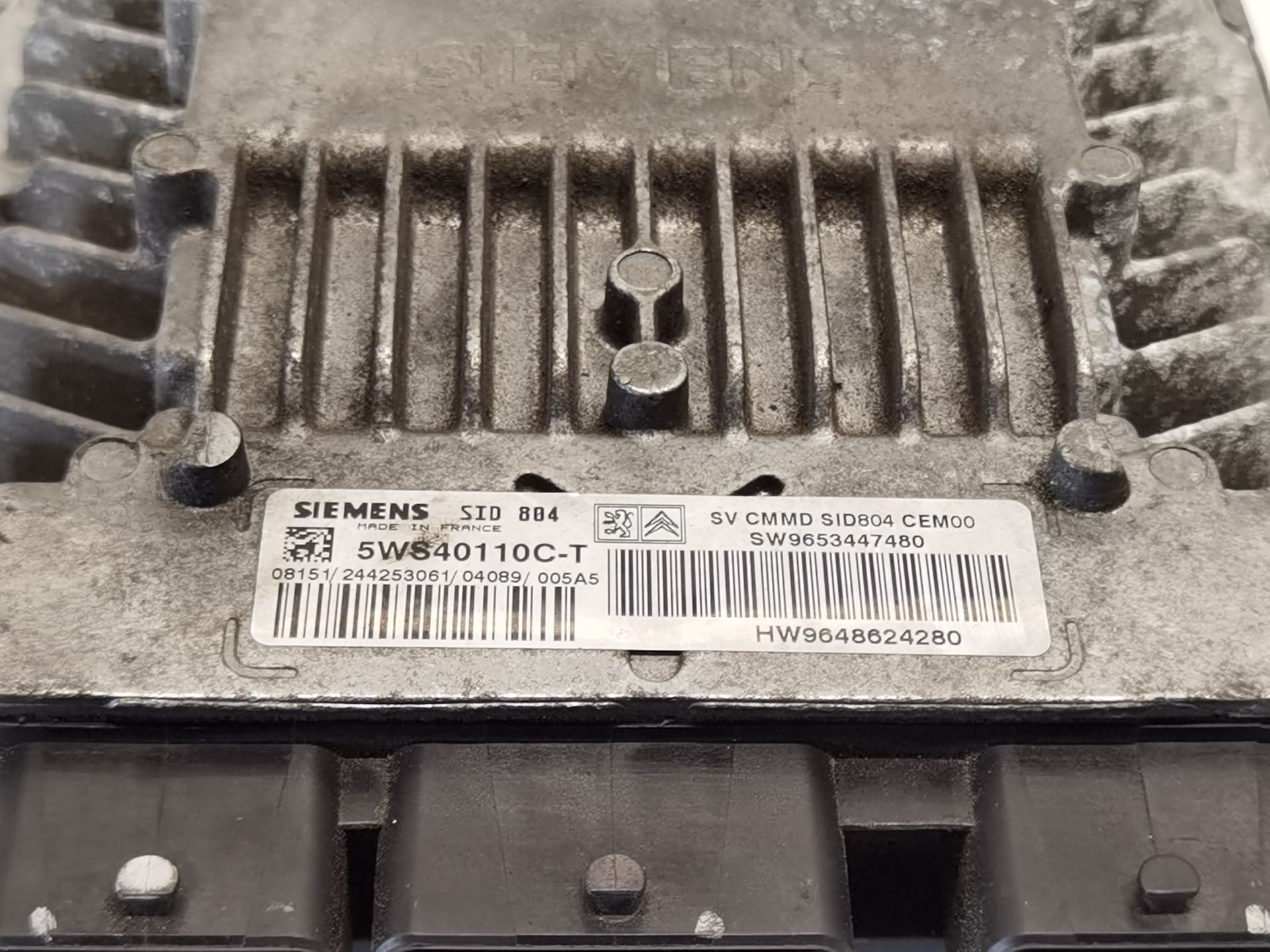 CENTRALITA MOTOR UCE CITROËN C3 I (FC_, FN_) 9653447480 / 9648624280 / 5WS40110CT 965344748096486242805WS40110CT - Vista 2