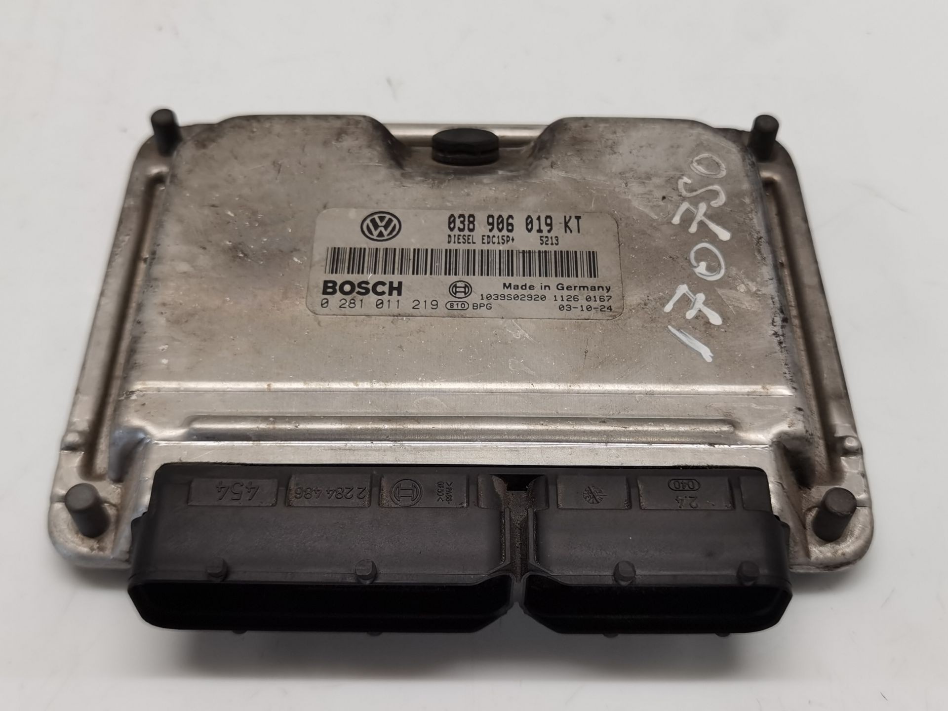CENTRALITA MOTOR UCE SEAT IBIZA III (6L1) 038906019KT / 0281011219 038906019KT0281011219