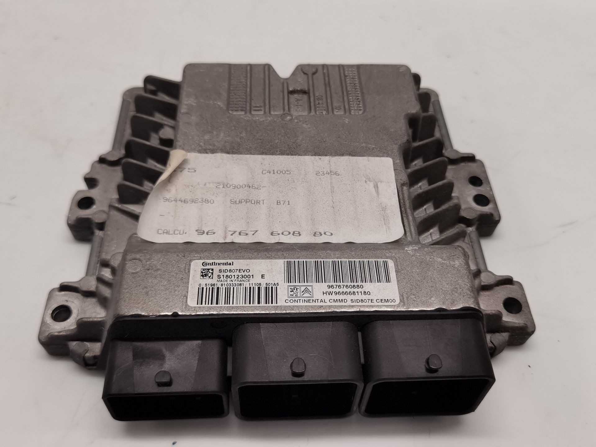 CENTRALITA MOTOR UCE CITROËN C4 II (NC_) 9676760880 / 9666681180 / S180123001 96767608809666681180S180123001
