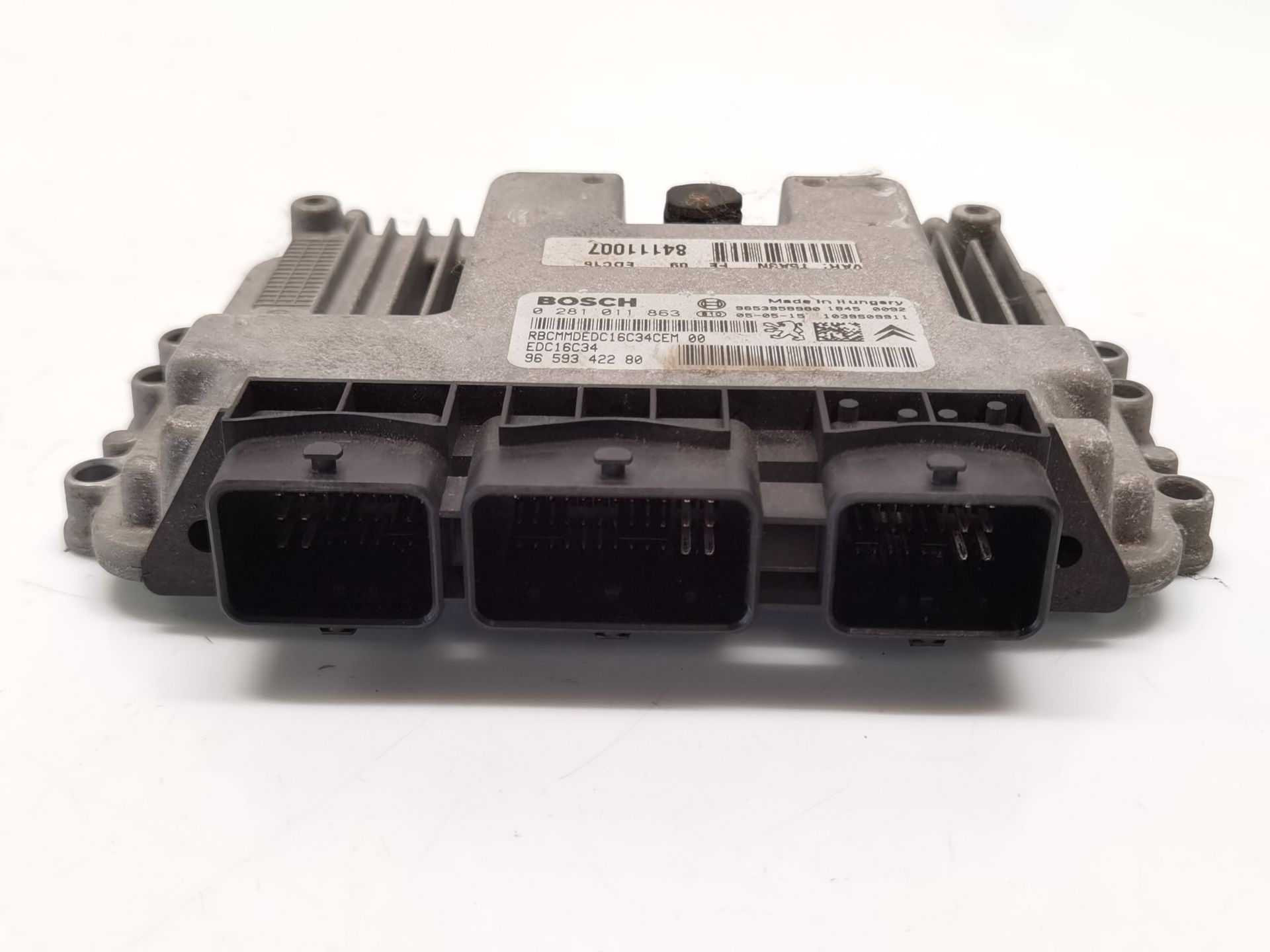 CENTRALITA MOTOR UCE PEUGEOT 307 (3A/C) 9659342280 / 0281011863 96593422800281011863 - Vista 3