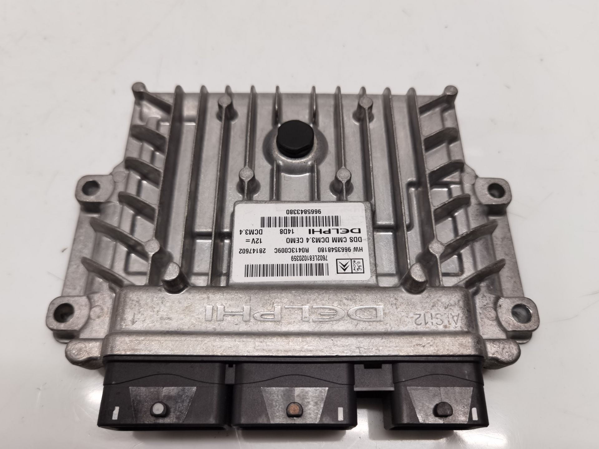CENTRALITA MOTOR UCE CITROËN C5 III (RD_) 9665843380 / 413C009C / 9663548180 9665843380413C009C9663548180