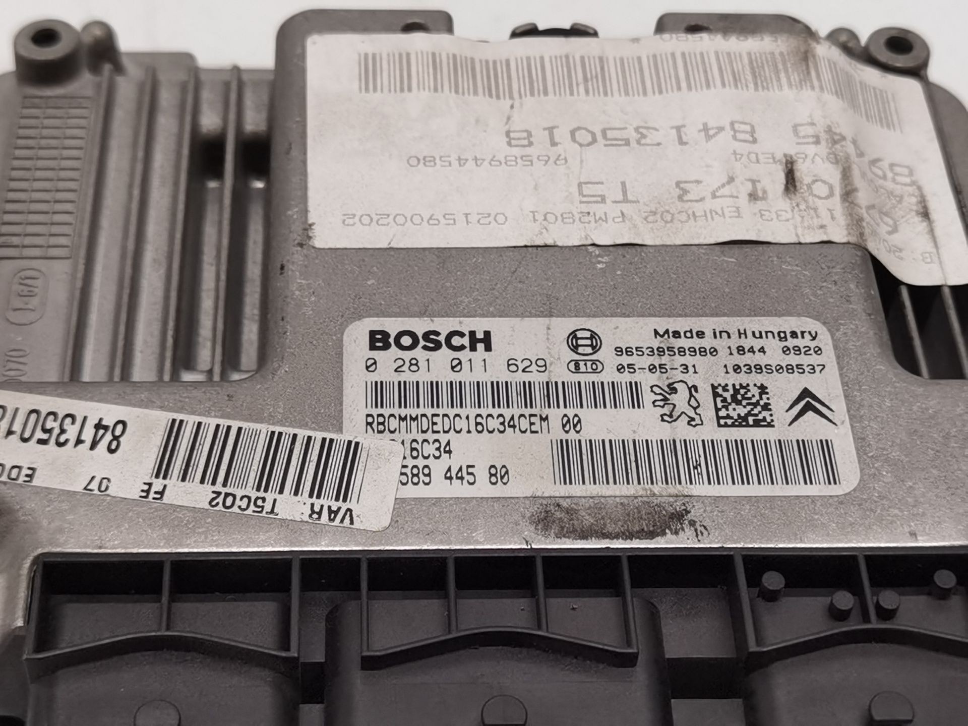 CENTRALITA MOTOR UCE PEUGEOT 307 SW (3H) 9658944580 9658944580 - Vista 2
