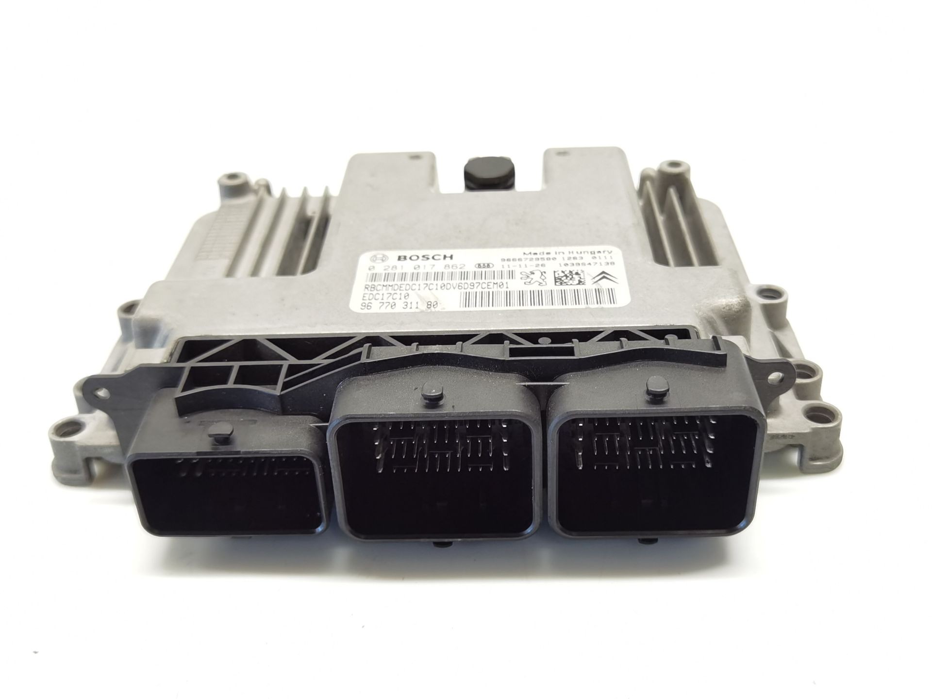 CENTRALITA MOTOR UCE CITROËN C4 II (NC_) 9677031180 / 9666729580 / 0281017862 967703118096667295800281017862 - Vista 3
