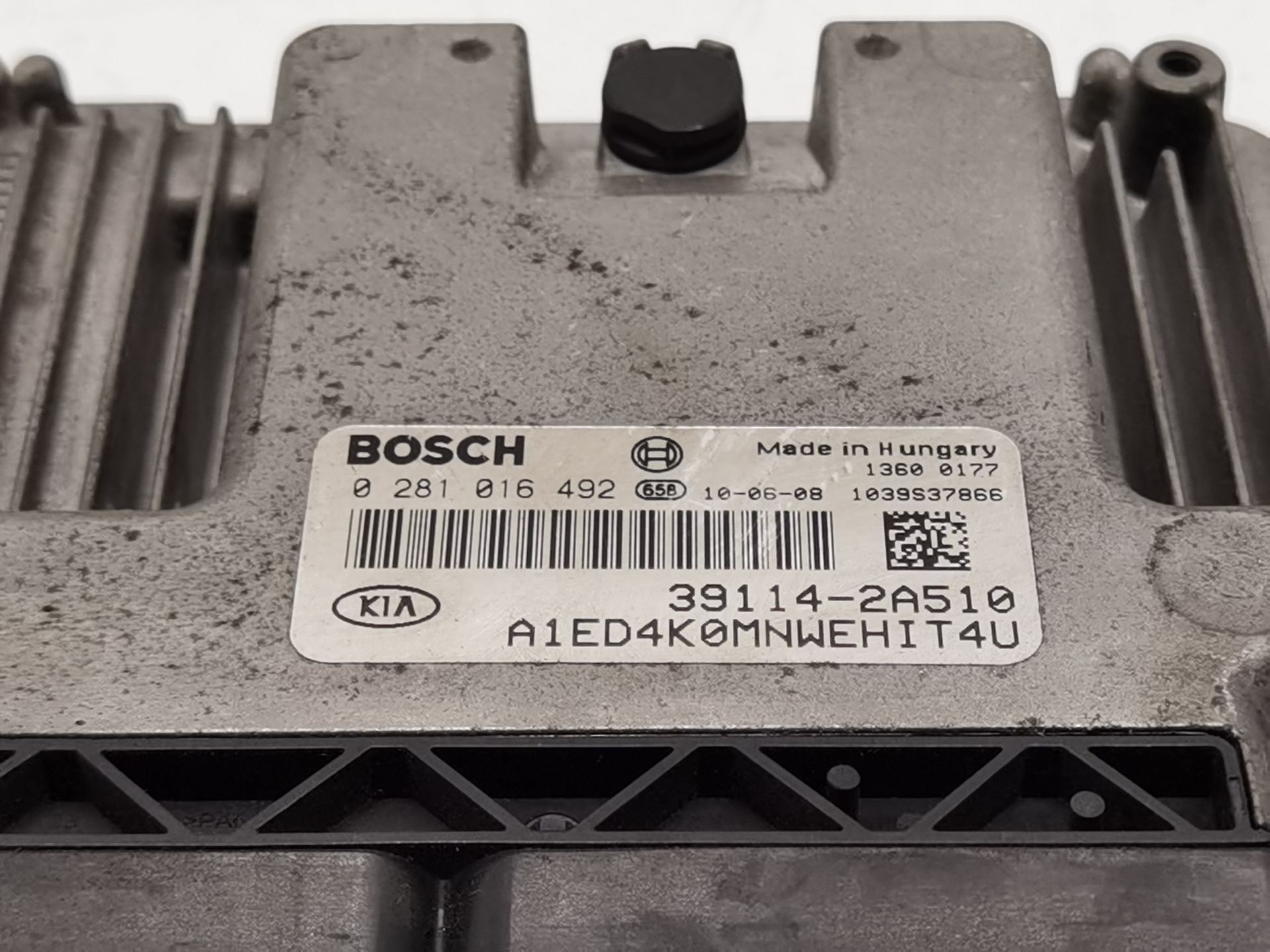 CENTRALITA MOTOR UCE KIA CEE´D SW (ED) 391142A510 / 0281016492 391142A5100281016492 - Vista 2