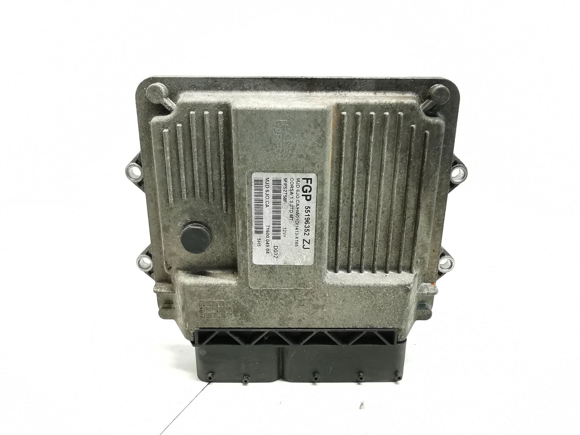 CENTRALITA MOTOR UCE OPEL CORSA C (X01) 55196352ZJ / MJD6JOCA / 7160004904 55196352ZJMJD6JOCA7160004904