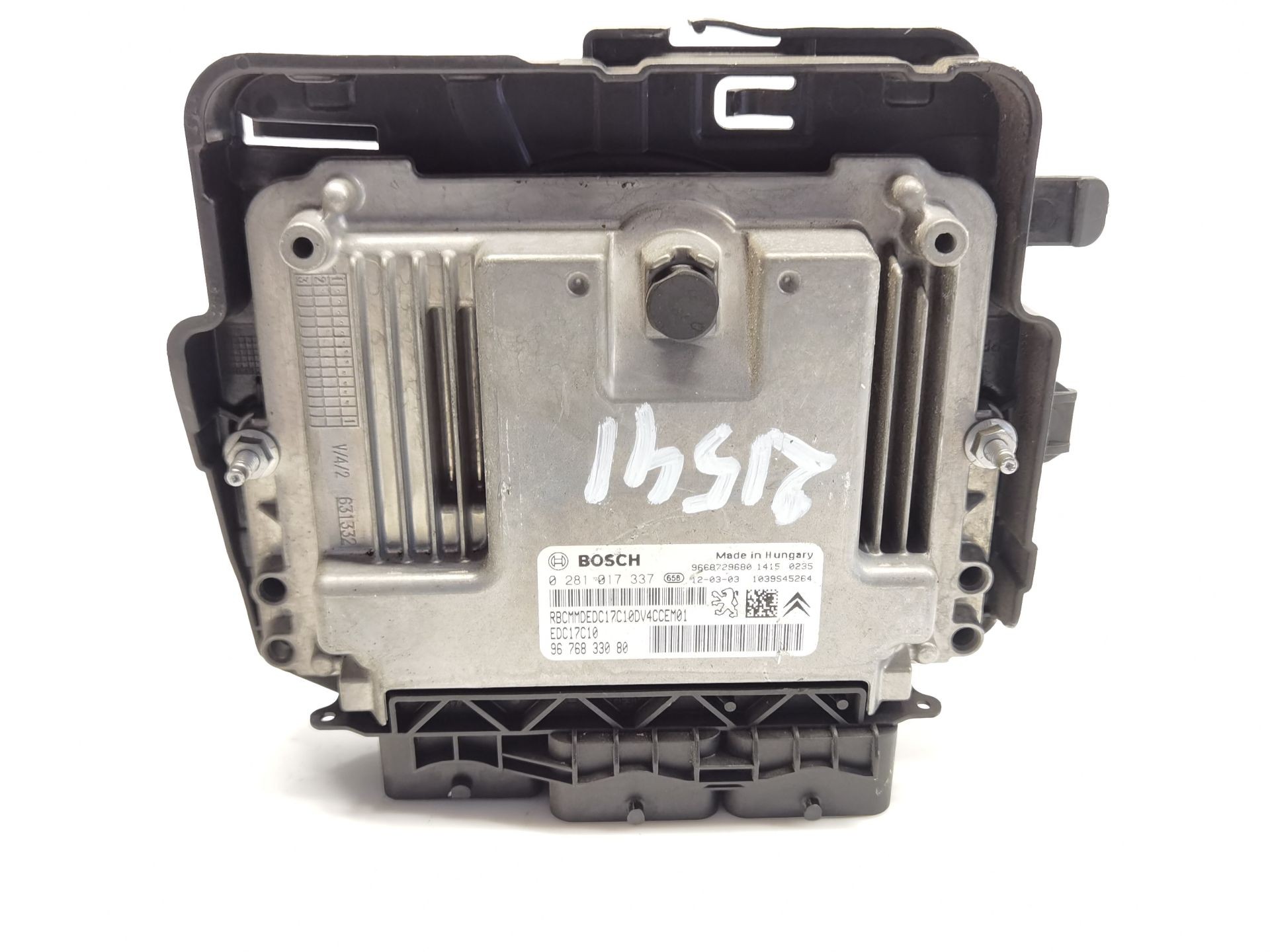 CENTRALITA MOTOR UCE CITROËN C3 II (SC_) 9676833080 / 0281017337 96768330800281017337