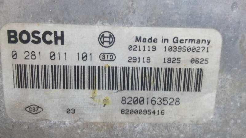 CENTRALITA MOTOR UCE RENAULT LAGUNA II (BG0) 8200163528 / 0281011101 82001635280281011101 - Vista 2