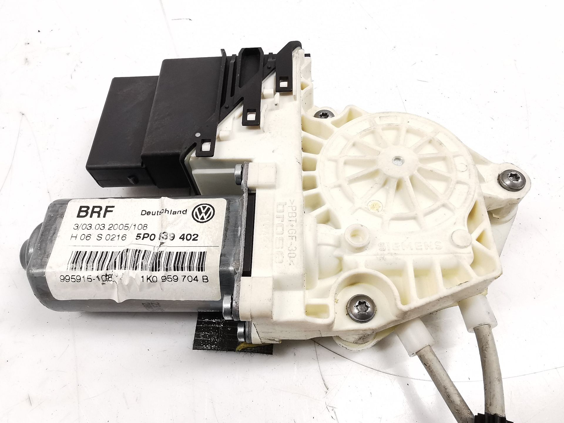 ELEVALUNAS TRASERO DERECHO SEAT ALTEA (5P1) 1K0959704B 1K0959704B - Vista 2