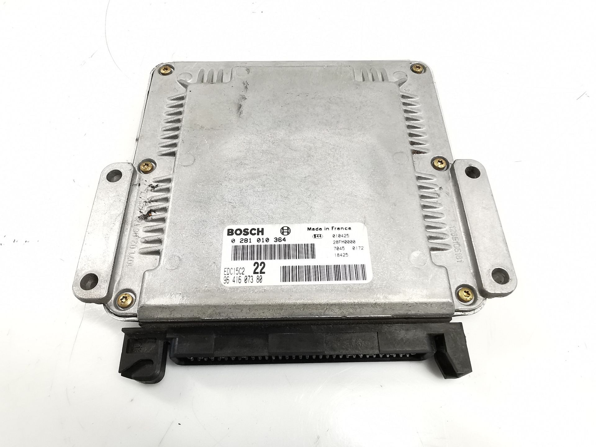 CENTRALITA MOTOR UCE CITROËN XANTIA (X1_, X2_) 9641607380 / EDC15C222 / 0281010364 9641607380EDC15C2220281010364 - Vista 2