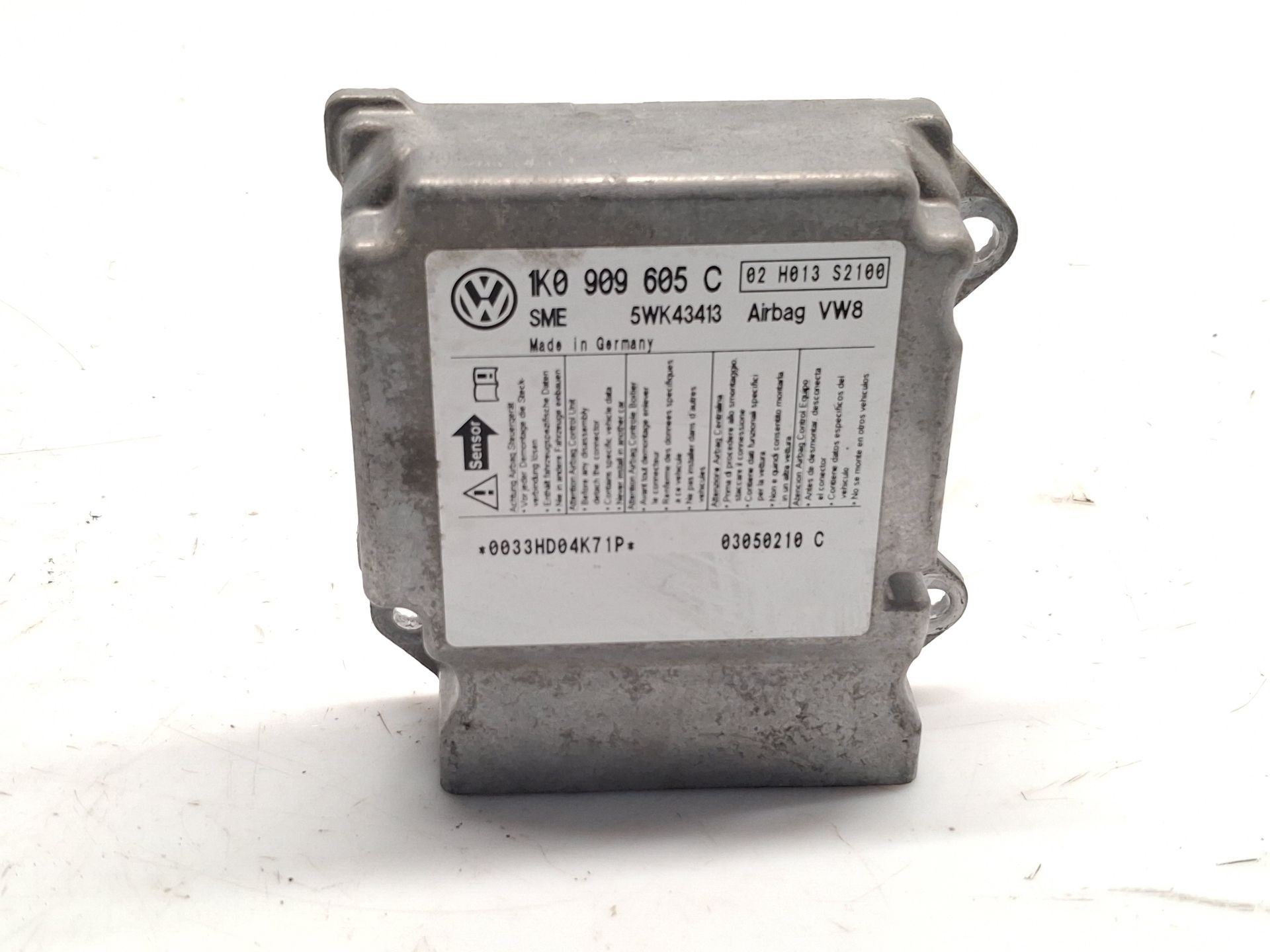 CENTRALITA AIRBAG VOLKSWAGEN GOLF V (1K1) 1K0909605C / 5WK43413 1K0909605C5WK43413