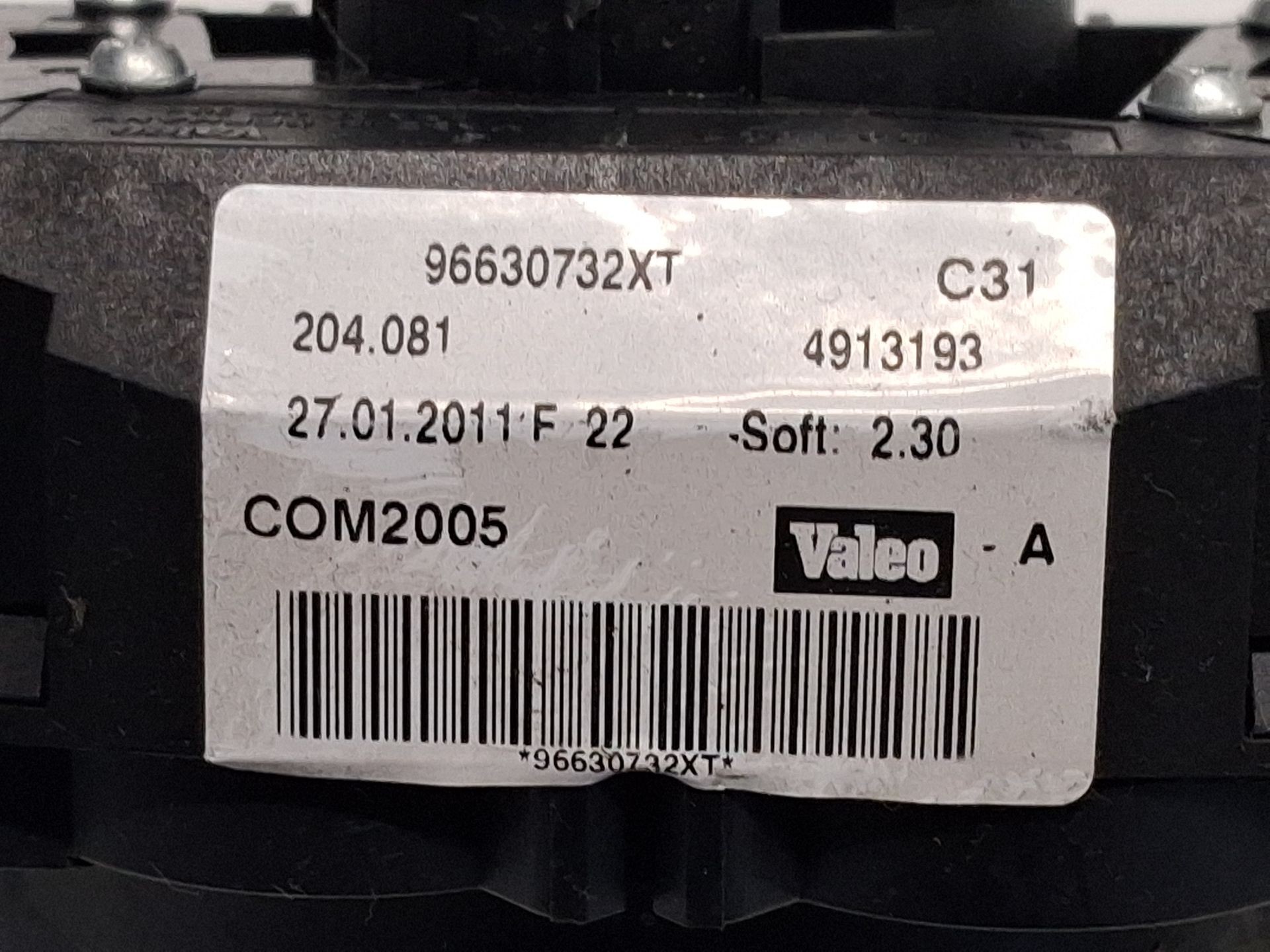 COM 2000 PEUGEOT 207/207+ (WA_, WC_) 96630732XT 96630732XT - Vista 2