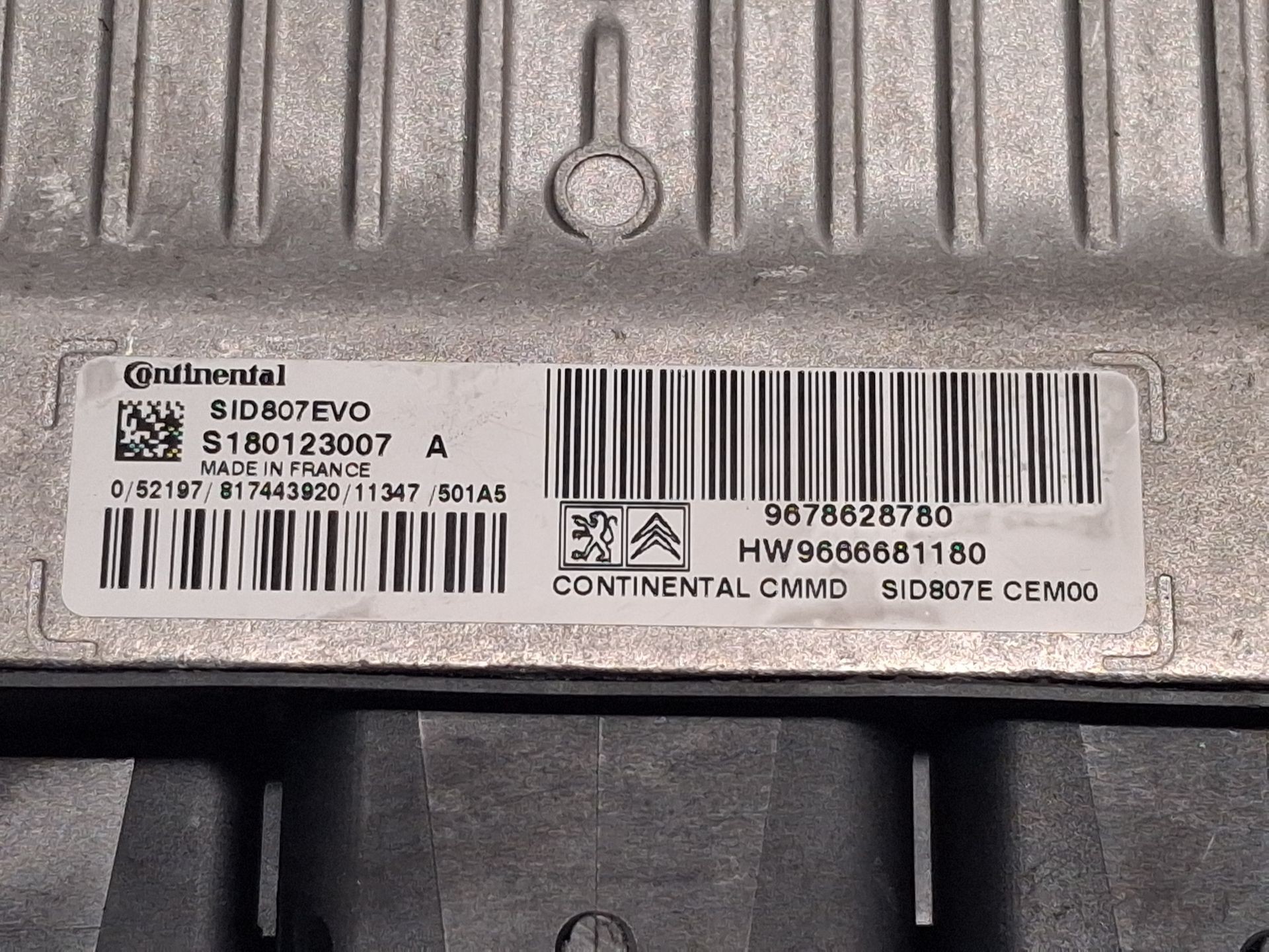 CENTRALITA MOTOR UCE CITROËN C5 III (RD_) 9678628780 / HW9666681180 9678628780HW9666681180 - Vista 3