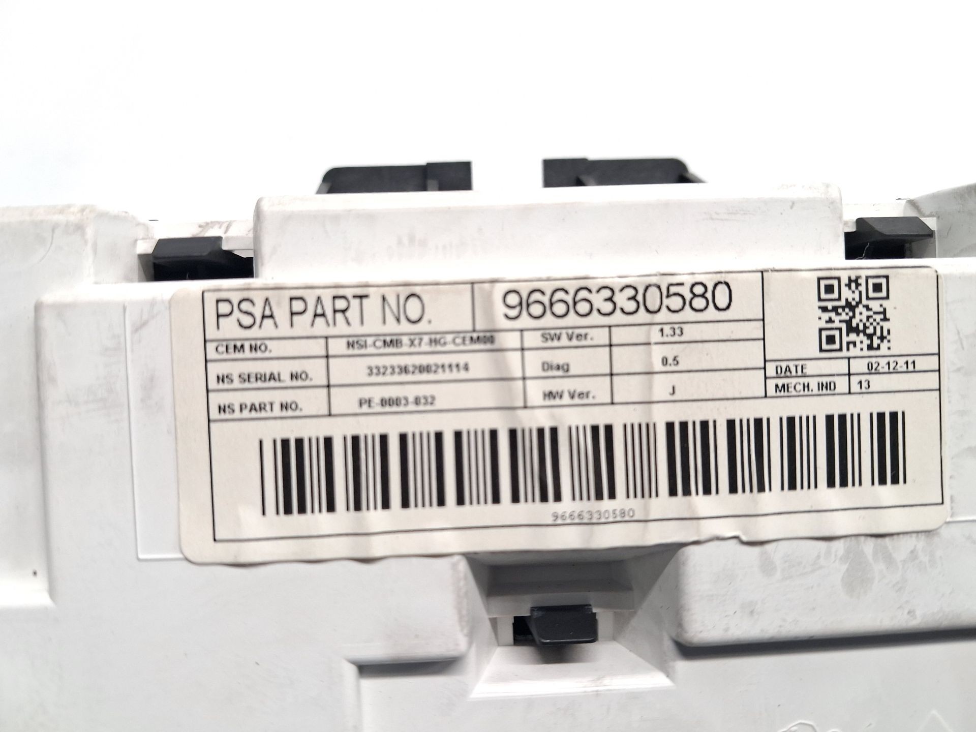 CUADRO INSTRUMENTOS CITROËN C5 III (RD_) 9666330580 9666330580 - Vista 3