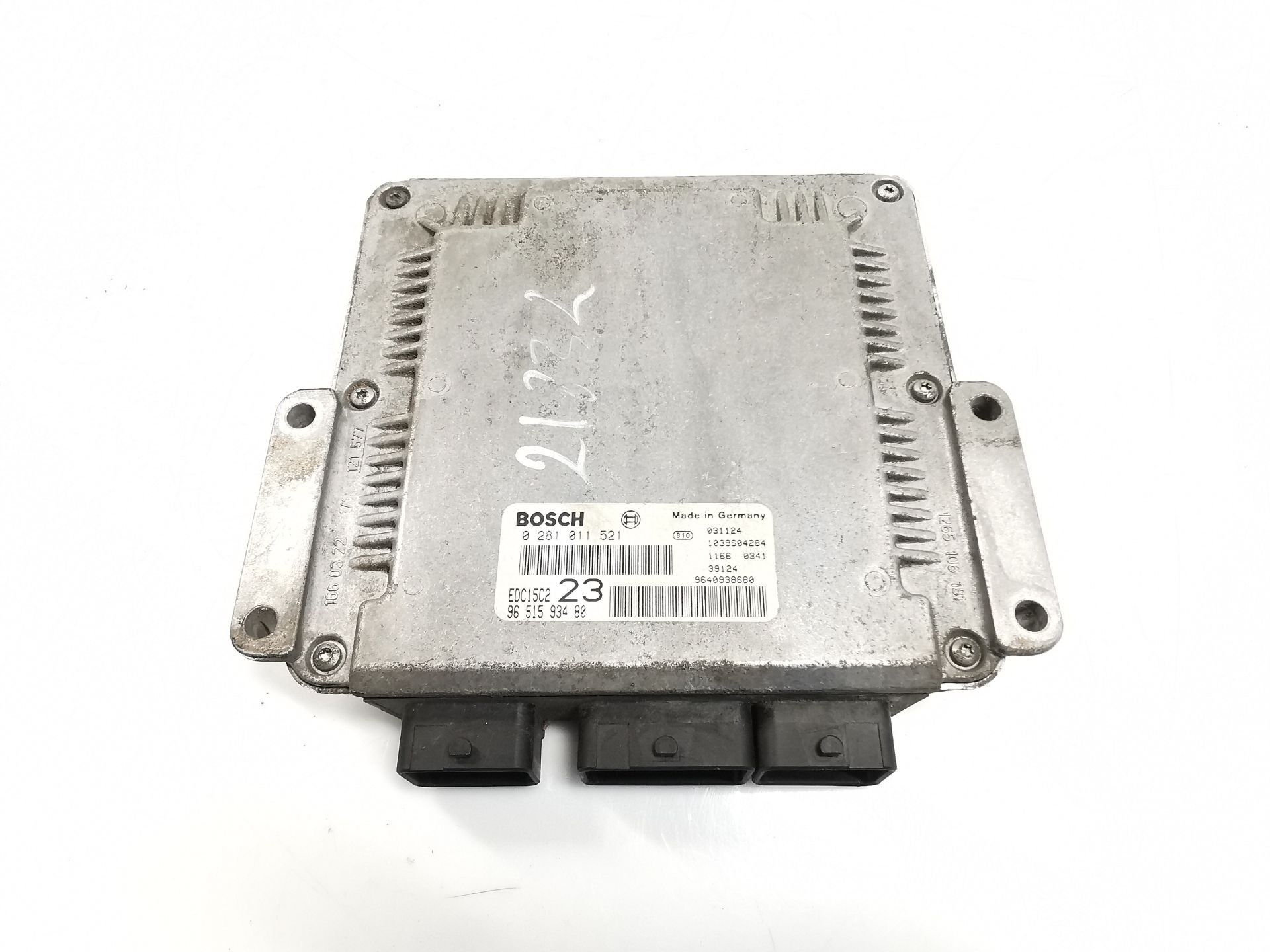 CENTRALITA MOTOR UCE CITROËN XSARA PICASSO (N68) 9651593480 / 0281011521 96515934800281011521 - Vista 2
