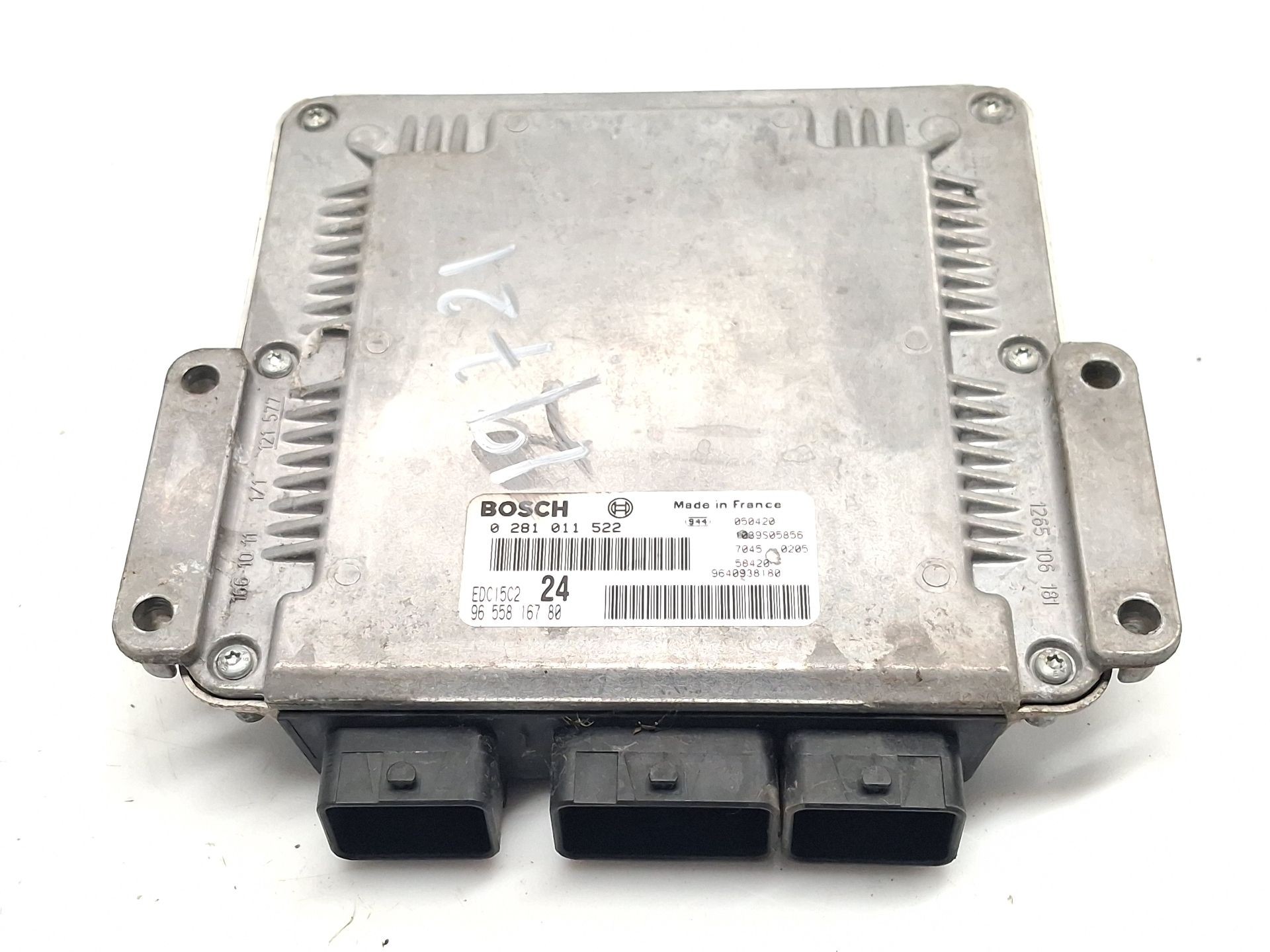 CENTRALITA MOTOR UCE FIAT ULYSSE (179_) 9655816780 / 9640938180 / 0281011522 965581678096409381800281011522 - Vista 2