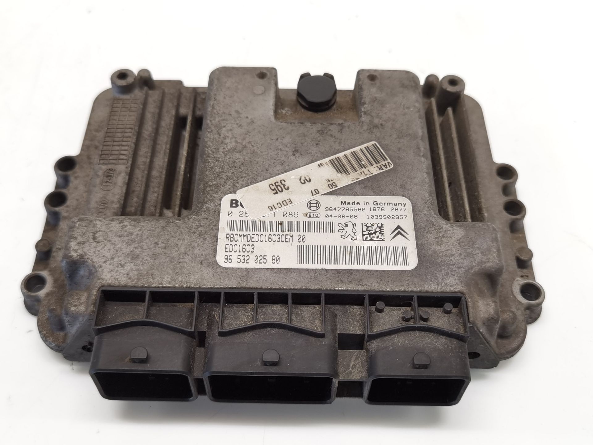CENTRALITA MOTOR UCE PEUGEOT 206 Hatchback (2A/C) 9653202580 / 9647785580 / 0281011089 965320258096477855800281011089