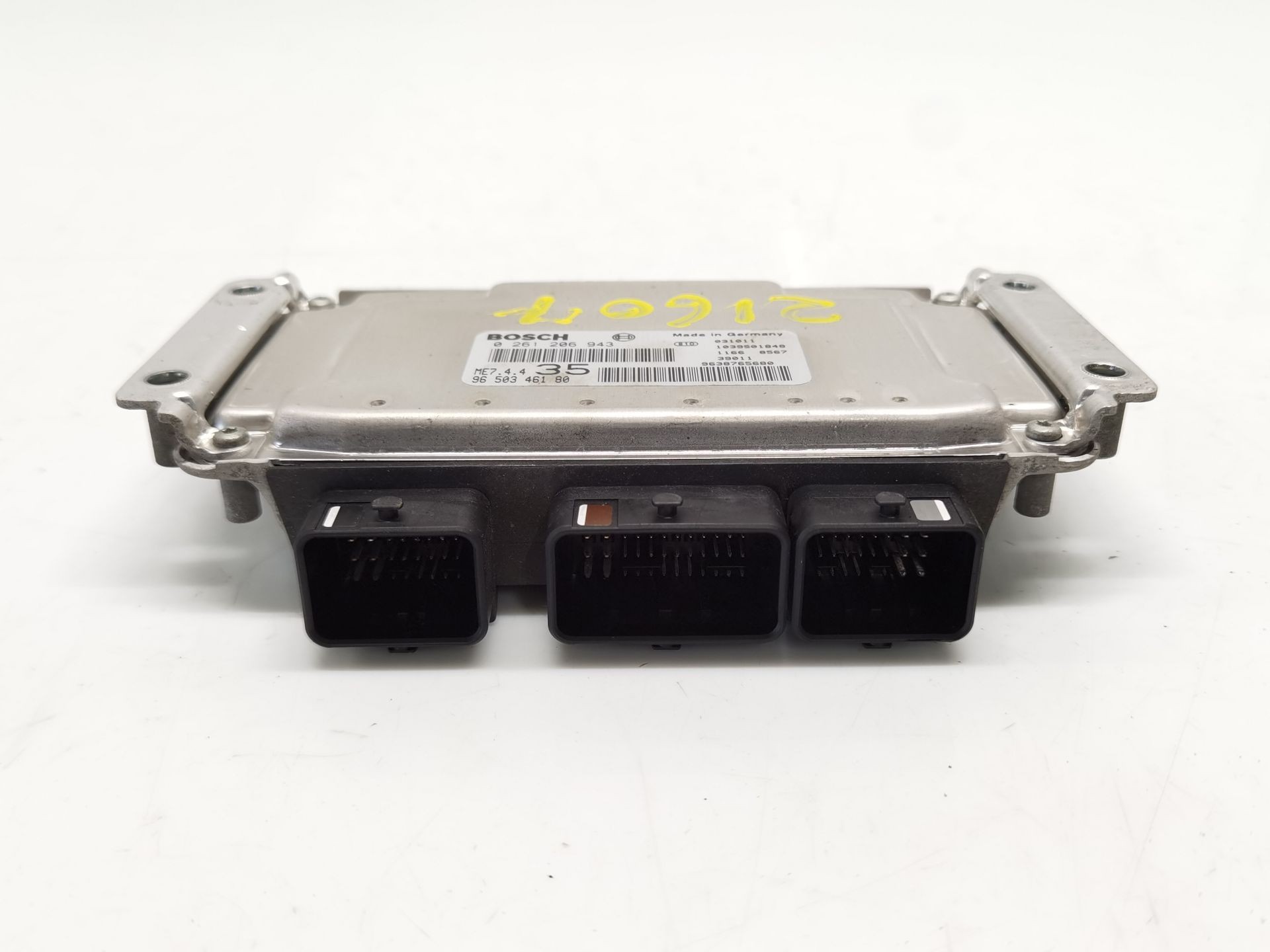 CENTRALITA MOTOR UCE PEUGEOT 307 (3A/C) 9650346180 / 0261206943 96503461800261206943 - Vista 3