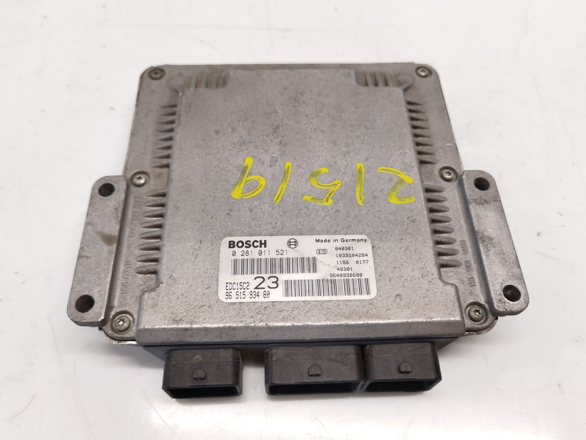 CENTRALITA MOTOR UCE CITROËN XSARA PICASSO (N68) 9651593480 / 9640938680 / 0281011521 965159348096409386800281011521 - Vista 3