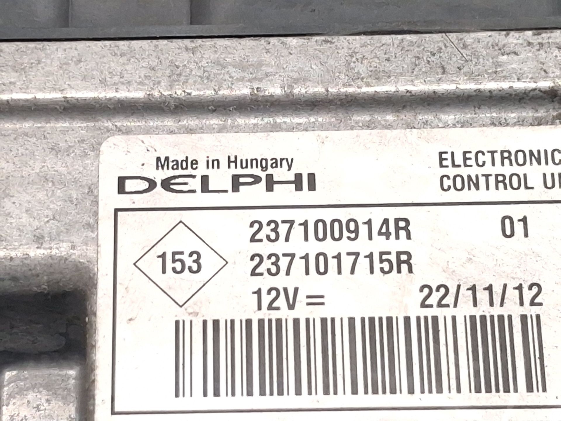 CENTRALITA MOTOR UCE RENAULT MEGANE III Hatchback (BZ0/1_, B3_) 237100914R / 237101715R 237100914R237101715R - Vista 2