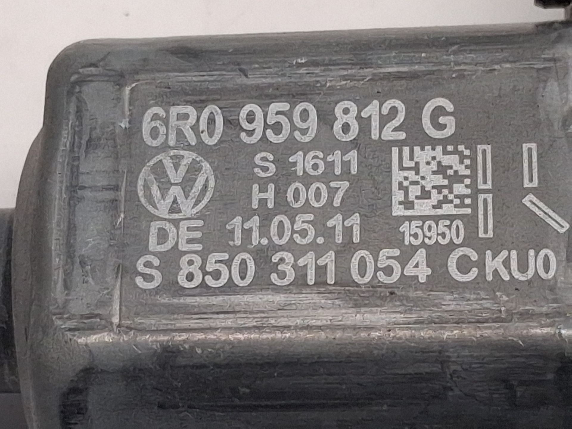 ELEVALUNAS TRASERO DERECHO VOLKSWAGEN POLO V (6R1, 6C1) 6R0959812G 6R0959812G - Vista 2