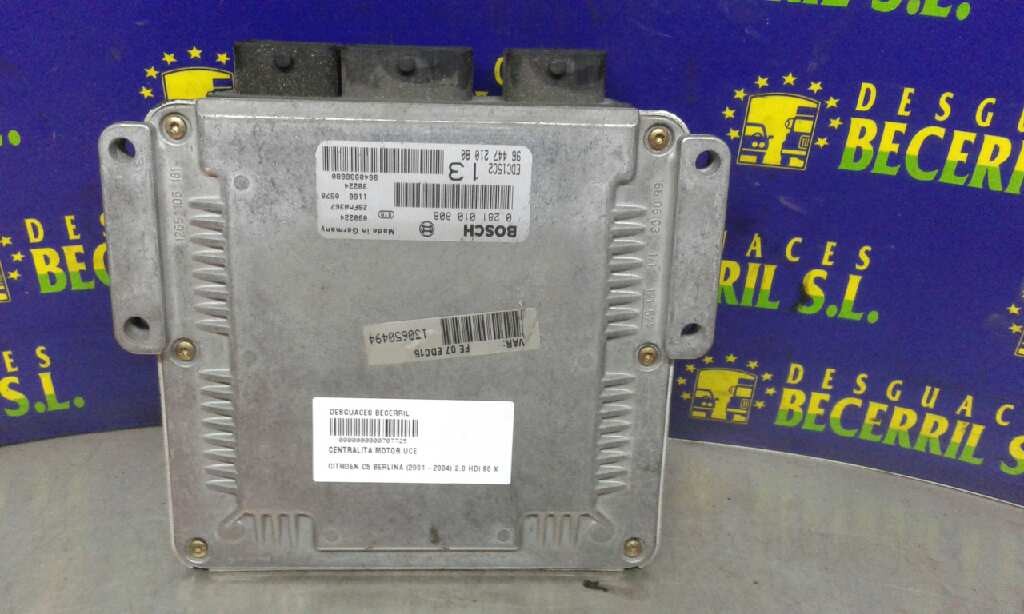 CENTRALITA MOTOR UCE CITROËN C5 BERLINA 9644721080 / 9640938680 / 0281010808 964472108096409386800281010808