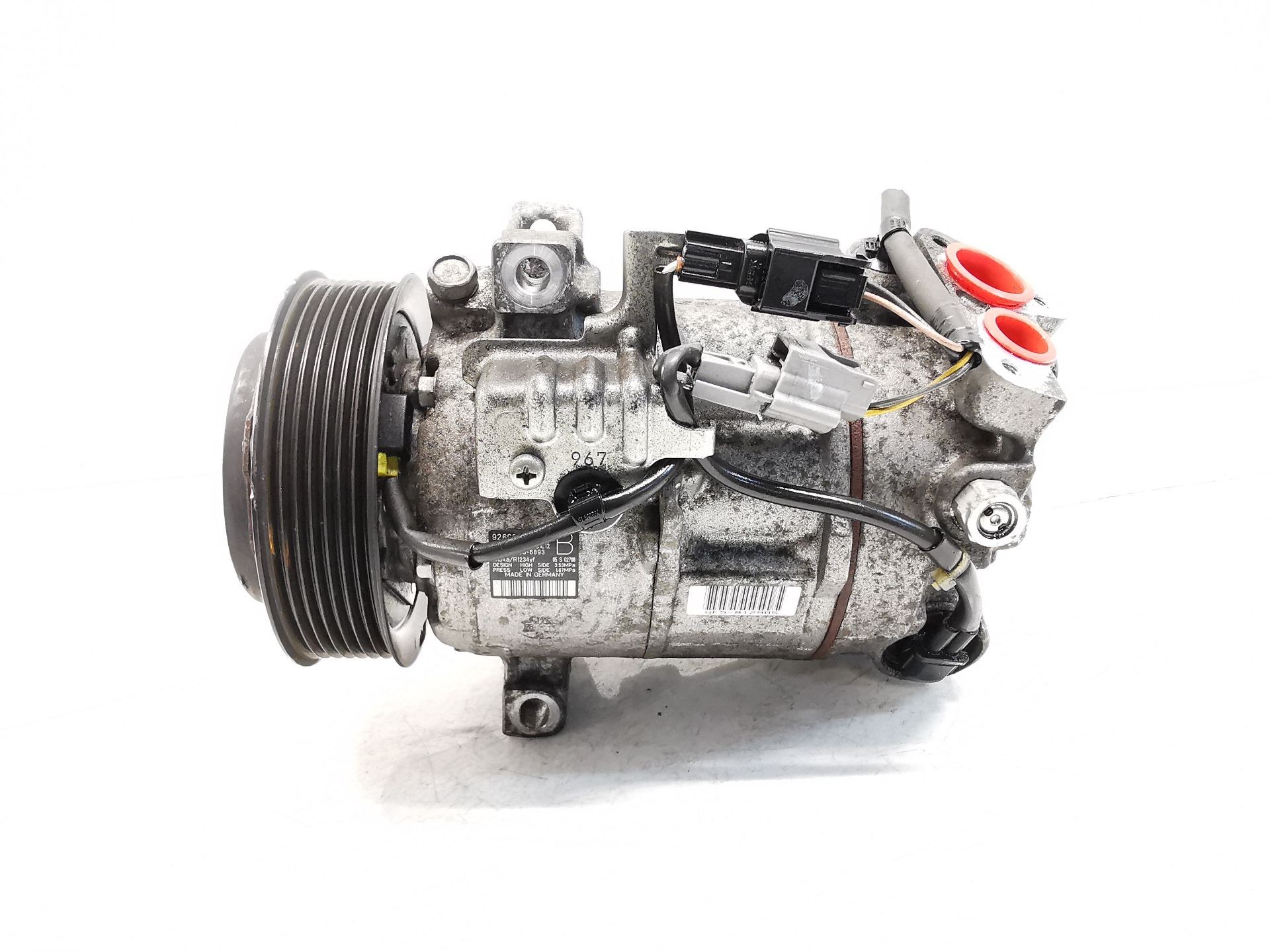 COMPRESOR AIRE ACONDICIONADO RENAULT MEGANE III Hatchback (BZ0/1_, B3_) 926004EB0A 926004EB0A - Vista 2