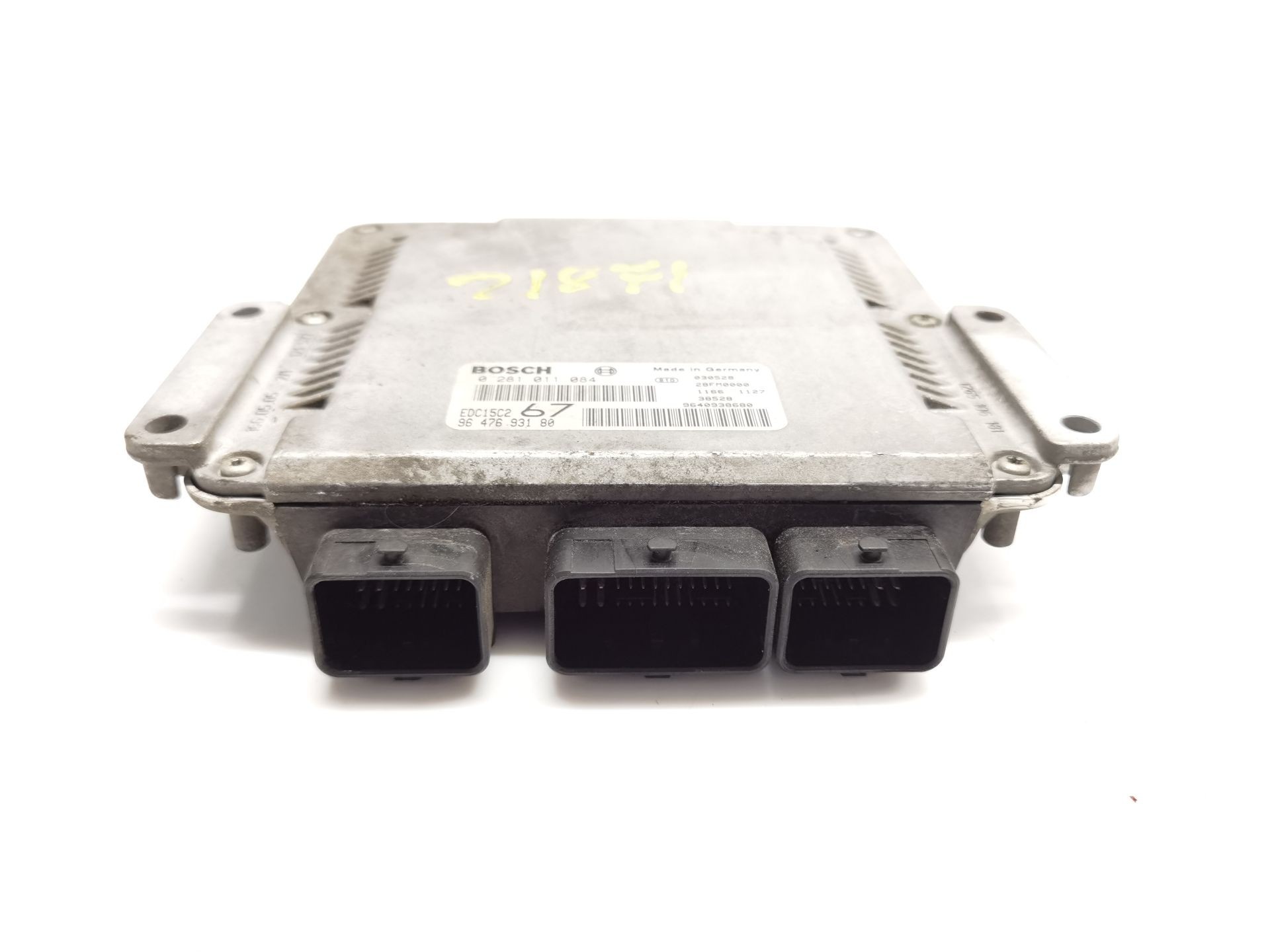 CENTRALITA MOTOR UCE CITROËN XSARA PICASSO (N68) 9647693180 / 0281011084 / EDC15C267 96476931800281011084EDC15C267 - Vista 3