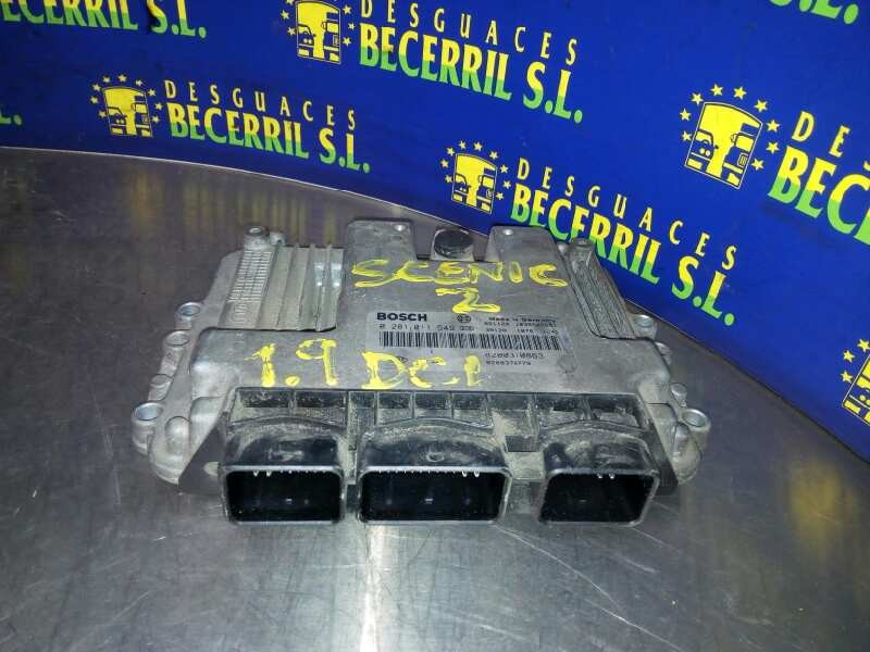 CENTRALITA MOTOR UCE RENAULT SCENIC II 8200310863 / 0281011549 / 8200370779 820031086302810115498200370779