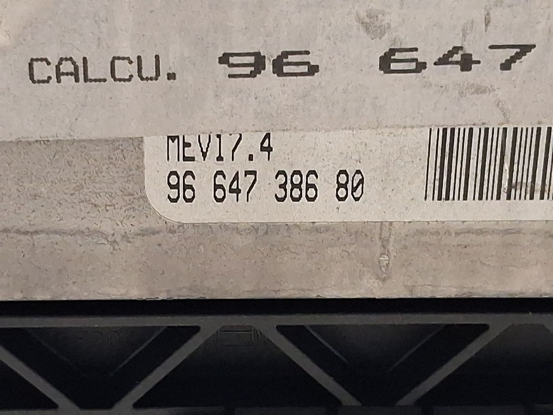 CENTRALITA MOTOR UCE PEUGEOT 308 I (4A_, 4C_) 9664738680 / 9644692380 96647386809644692380 - Vista 2