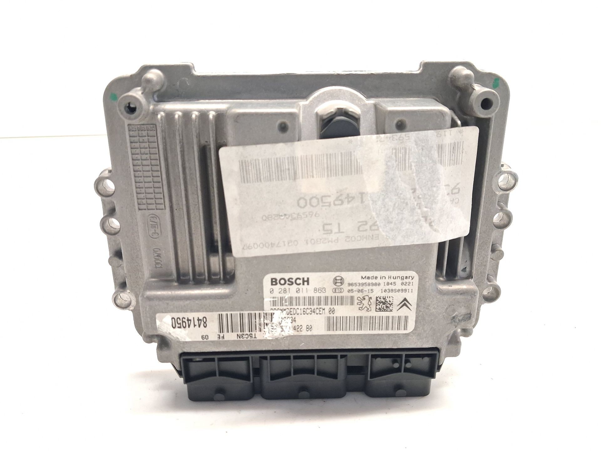 CENTRALITA MOTOR UCE PEUGEOT 307 Break (3E) 9659342280 / 9653958980 / 0281011863 965934228096539589800281011863
