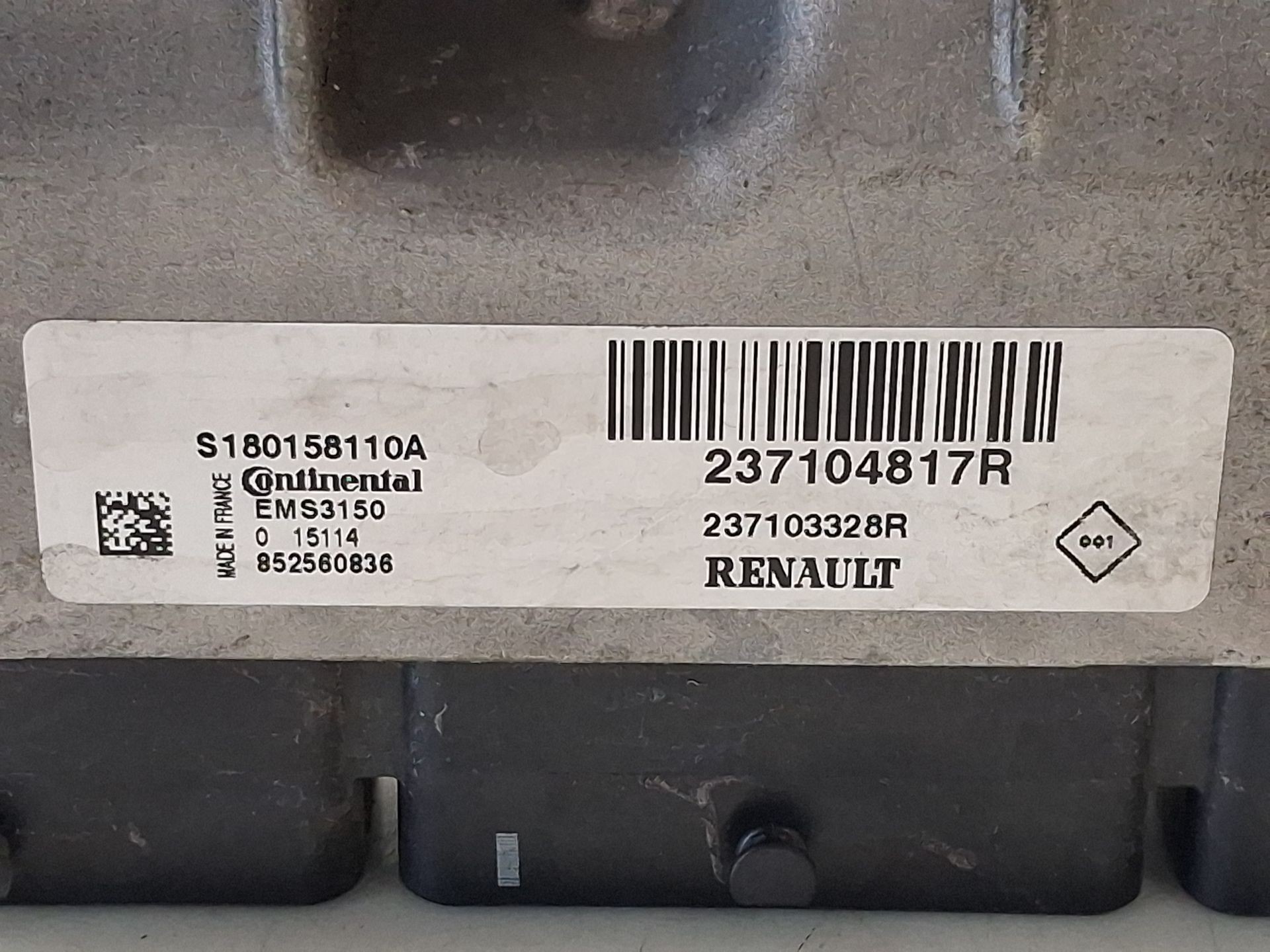 CENTRALITA MOTOR UCE RENAULT SCÉNIC III (JZ0/1_) 237104817R / S1801558110A / 237103328R 237104817RS1801558110A237103328R - Vista 2