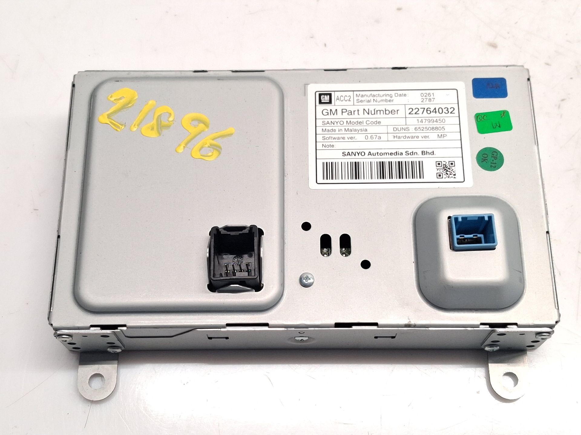 PANTALLA MULTIFUNCIÓN OPEL INSIGNIA A (G09) 22764032 / 652508805 / 14799450 2276403265250880514799450 - Vista 2