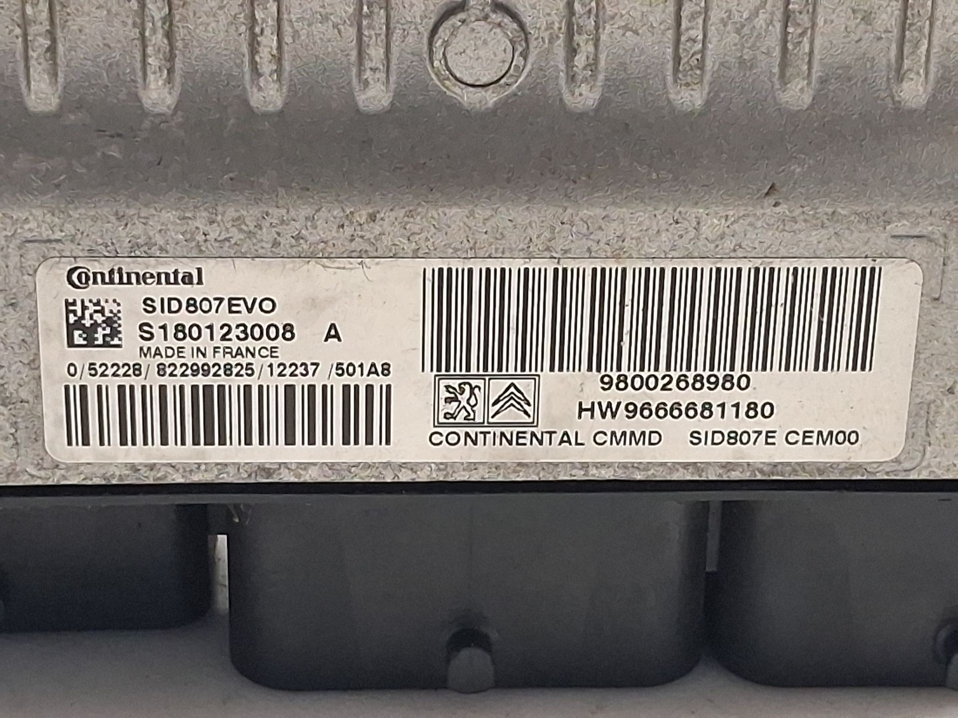 CENTRALITA MOTOR UCE CITROËN C4 GRAND PICASSO I (UA_) 9800268980 / S180123008A / HW9666681180 9800268980S180123008AHW9666681180 - Vista 2