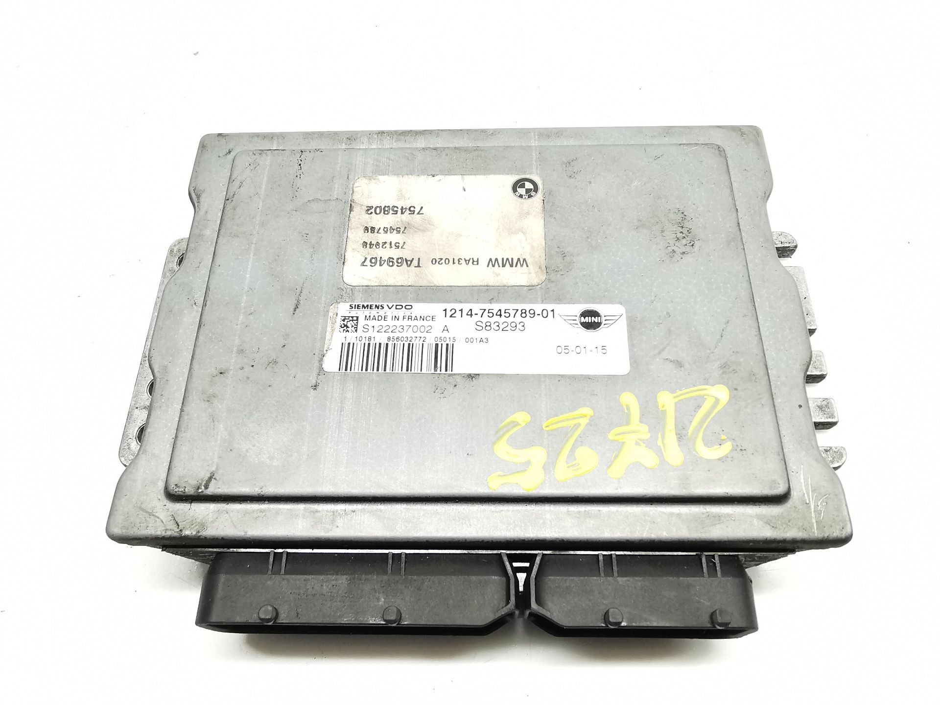 CENTRALITA MOTOR UCE MINI MINI (R50, R53) 1214754578901 / S83293 / 7545789 / 7545802 / S122237002A 1214754578901S8329375457897545802S122237002A - Vista 2