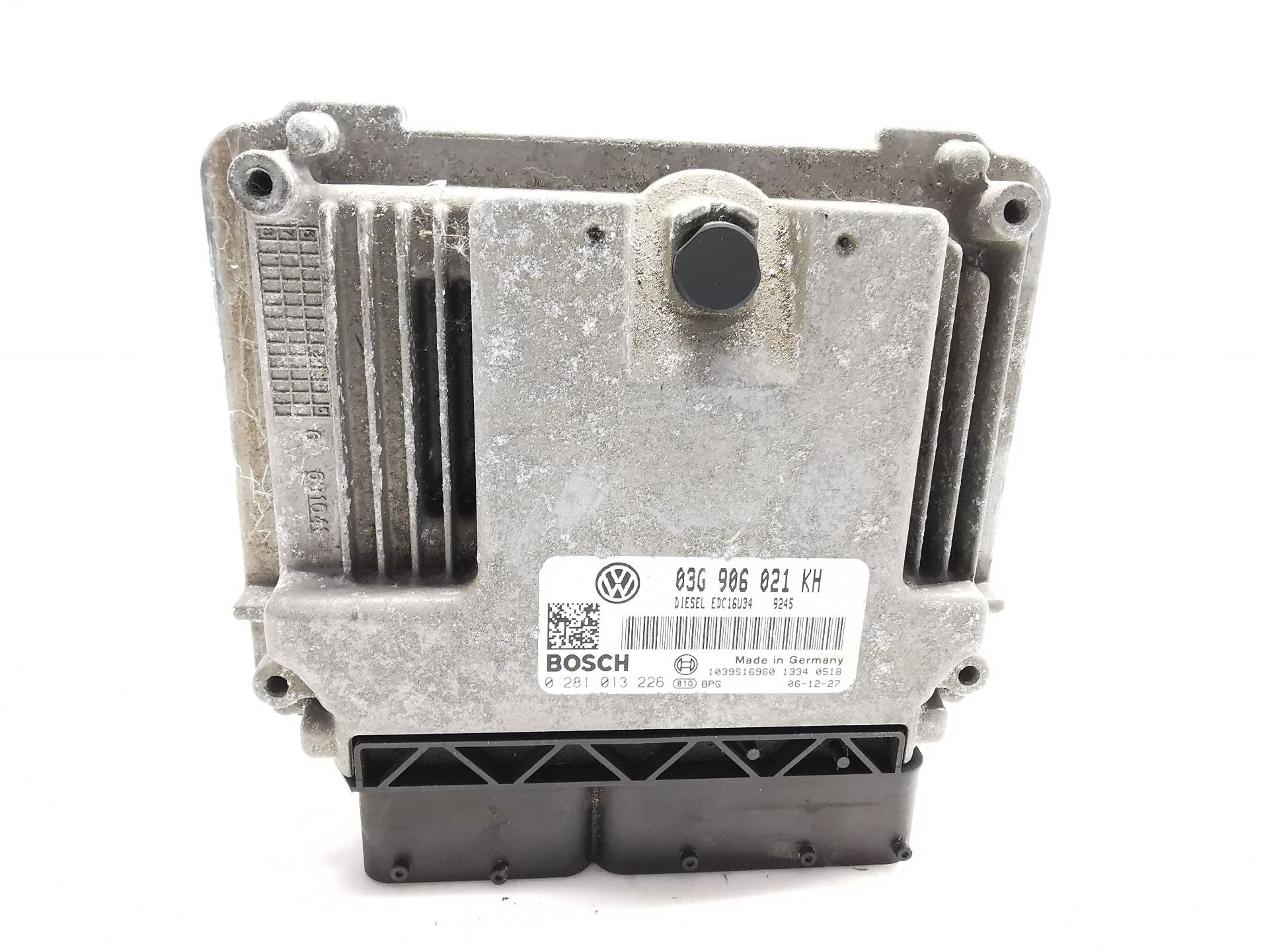 CENTRALITA MOTOR UCE VOLKSWAGEN GOLF V (1K1) 03G906021KH / 1039S16960 / 0281013226 03G906021KH1039S169600281013226