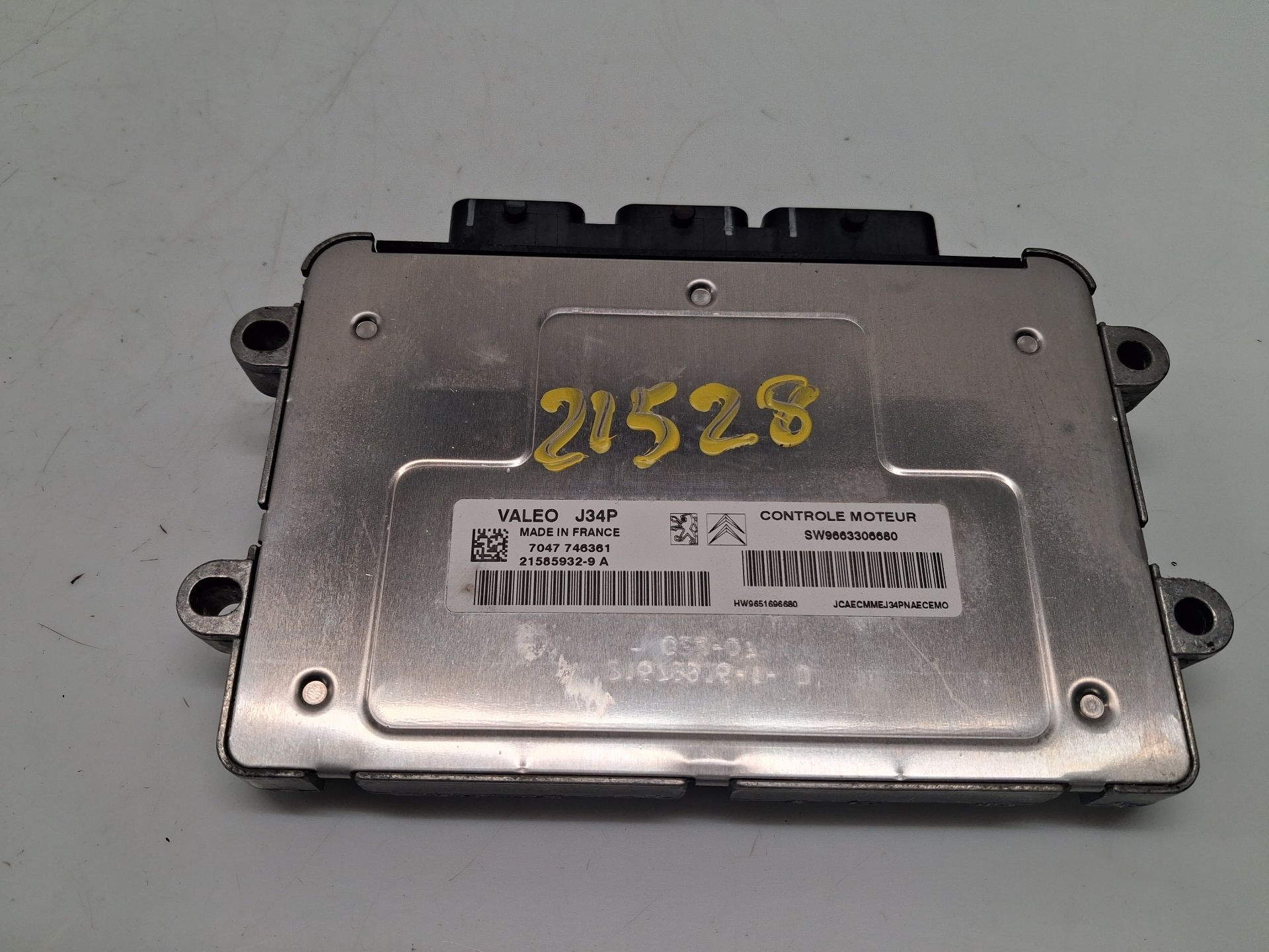 CENTRALITA MOTOR UCE CITROËN C3 I (FC_, FN_) 9663306680 / 9651696680 96633066809651696680 - Vista 3