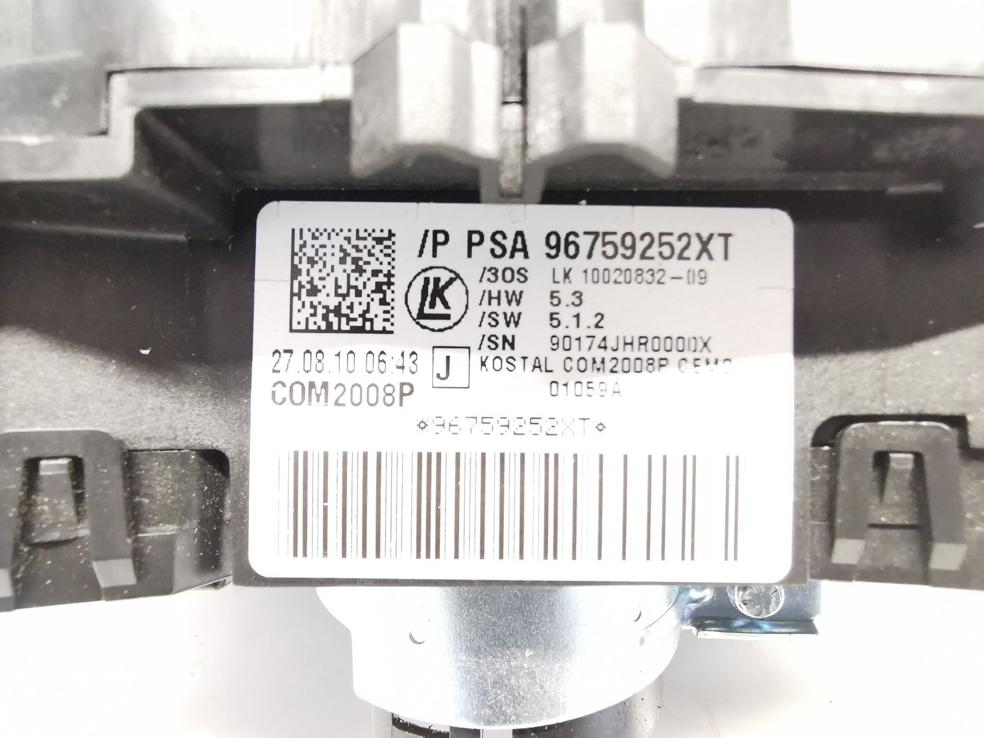 COM 2000 CITROËN C4 II (NC_) 96759252XT / COM2008P / 96759252XT 96759252XTCOM2008P96759252XT - Vista 2