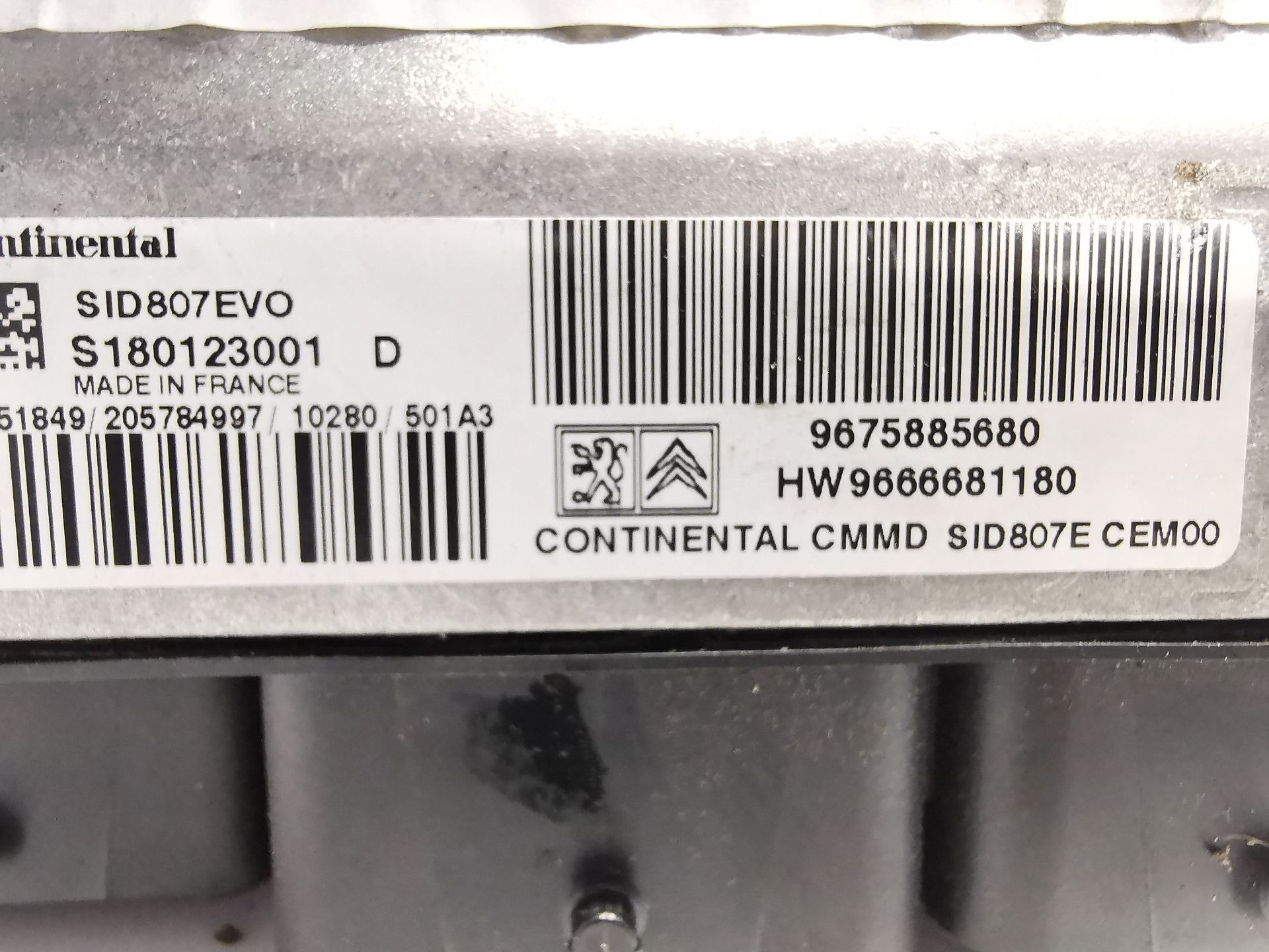 CENTRALITA MOTOR UCE CITROËN C4 II (NC_) 9675885680 / S180123001D / HW9666681180 9675885680S180123001DHW9666681180 - Vista 2