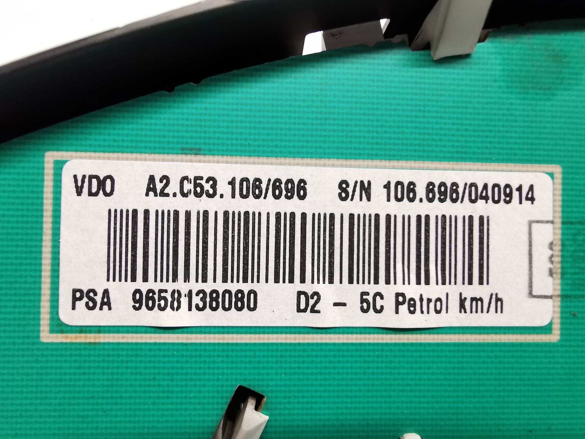 CUADRO INSTRUMENTOS PEUGEOT 407 (6D_) 9658138080 / 9658138080 / A2C53106696 96581380809658138080A2C53106696 - Vista 3
