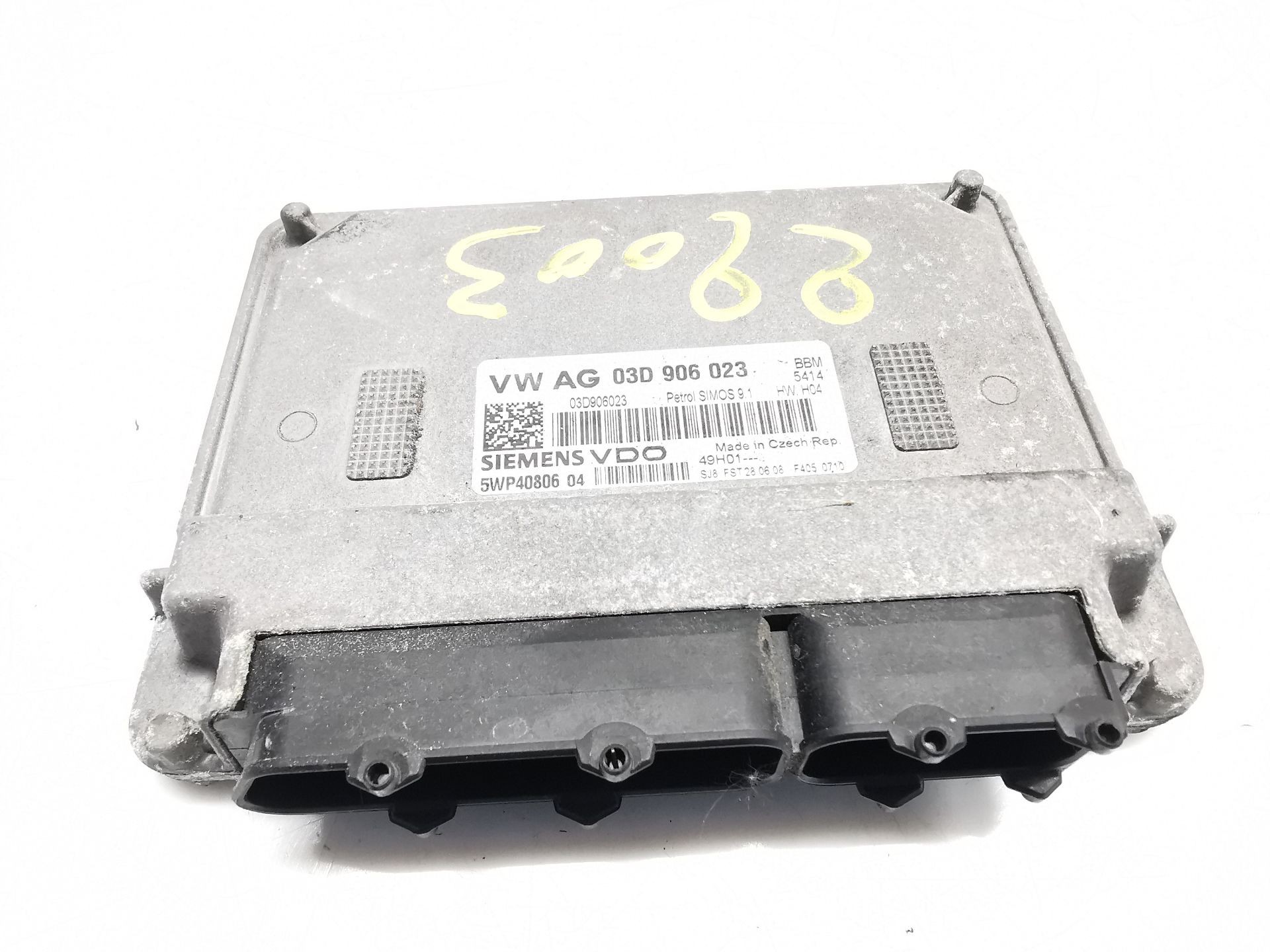 CENTRALITA MOTOR UCE VOLKSWAGEN POLO IV (9N_, 9A_) 03D906023 / 03D906023 / 5WP4080604 03D90602303D9060235WP4080604