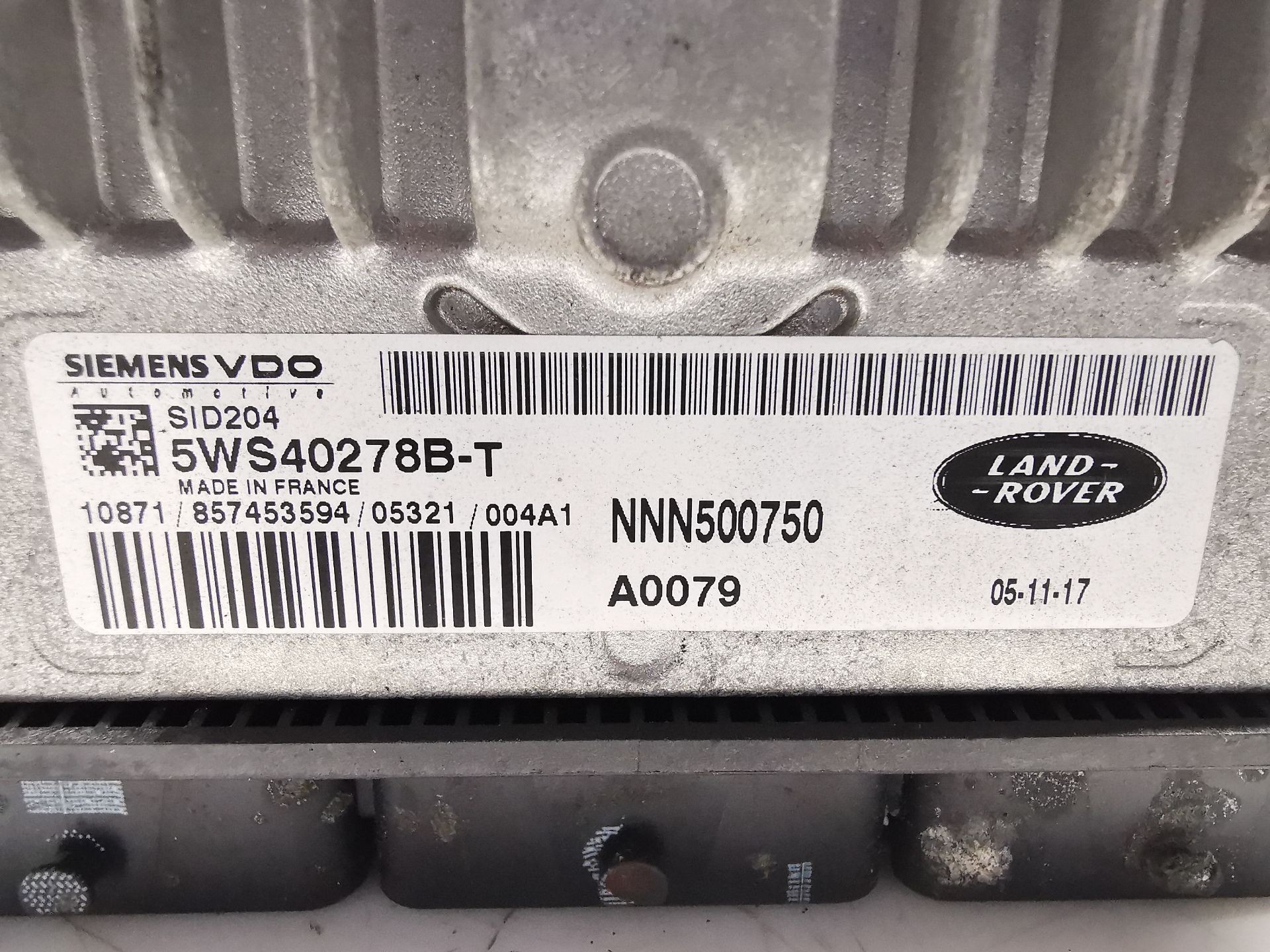 CENTRALITA MOTOR UCE LAND ROVER RANGE ROVER SPORT I (L320) NNN500750 / 5WS40278BT NNN5007505WS40278BT - Vista 3