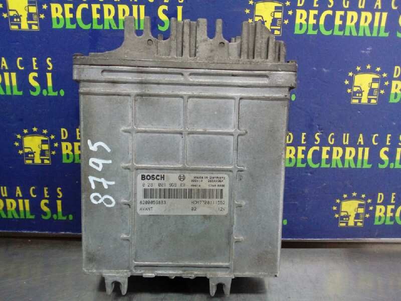 CENTRALITA MOTOR UCE RENAULT MEGANE I FASE 2 BERLINA (BA0) 8200059883 / HOM7700111552 / 0281001969 8200059883HOM77001115520281001969