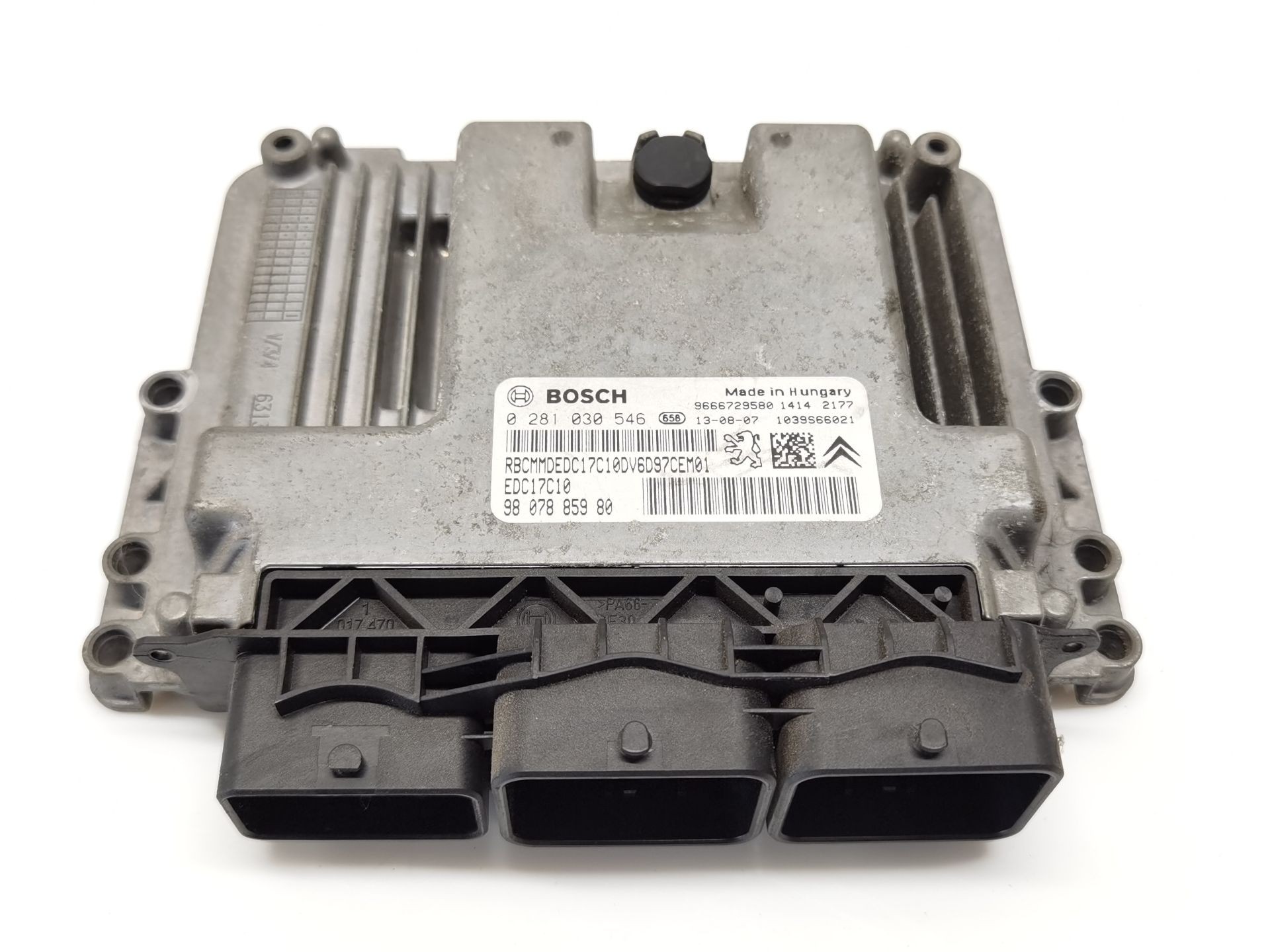CENTRALITA MOTOR UCE PEUGEOT 2008 I (CU_) 9807885980 / 0281030546 / 9666729580 980788598002810305469666729580