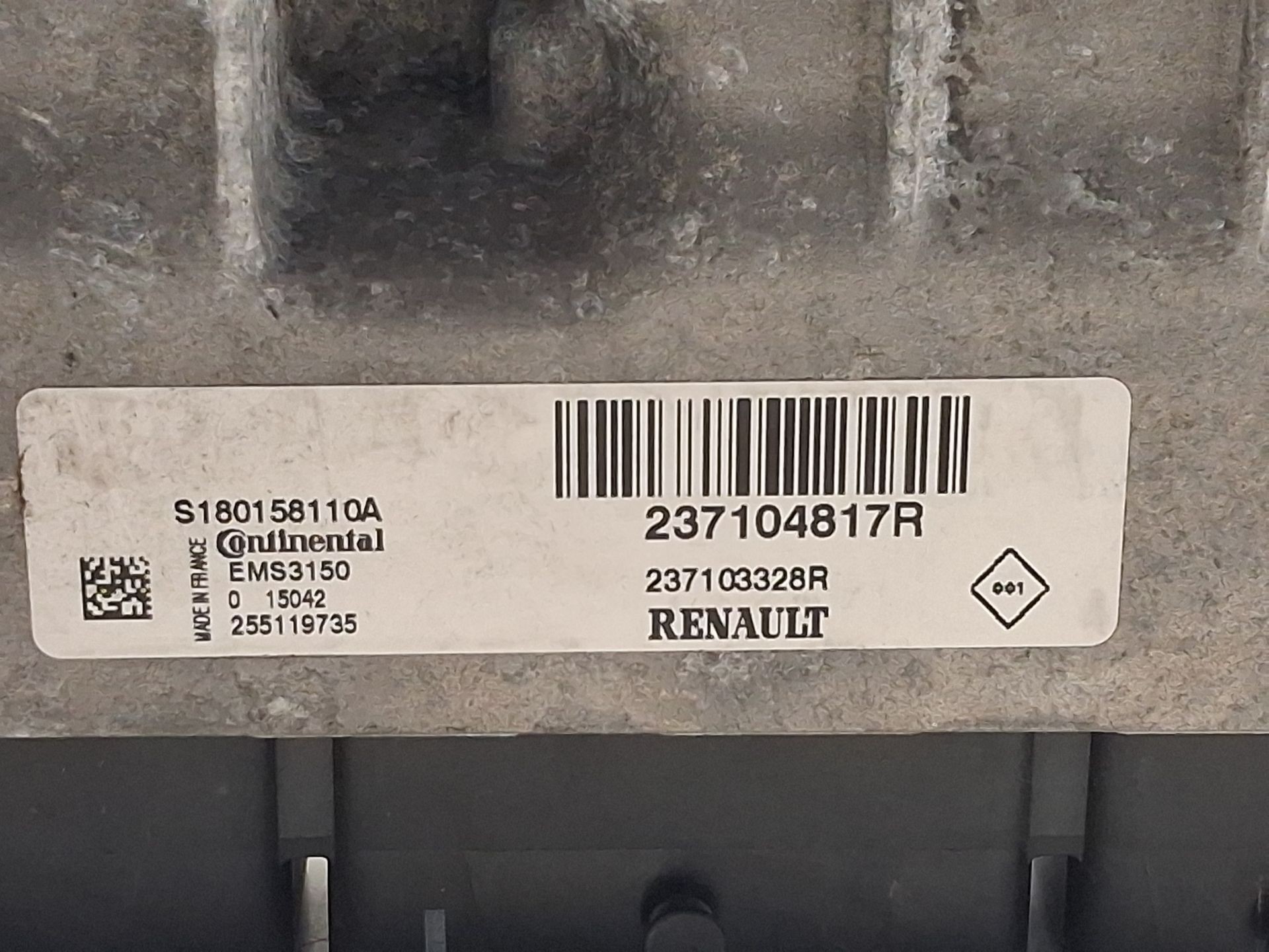 CENTRALITA MOTOR UCE RENAULT MEGANE III Grandtour (KZ0/1) 237104817R / 237103328R 237104817R237103328R - Vista 2